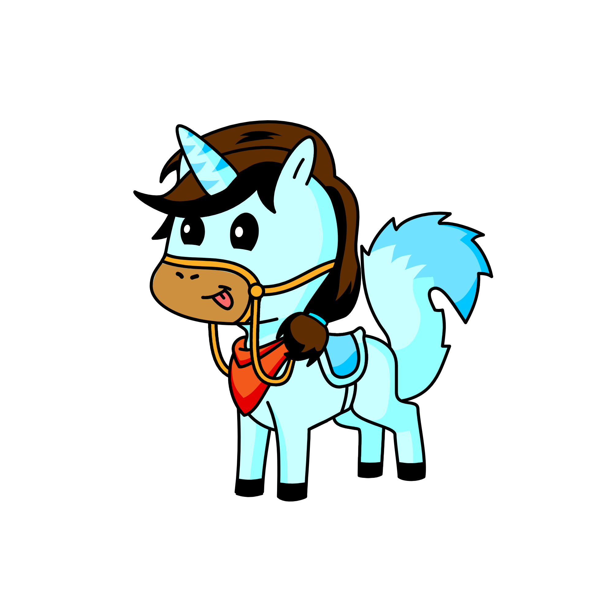 crystal, the unicorn