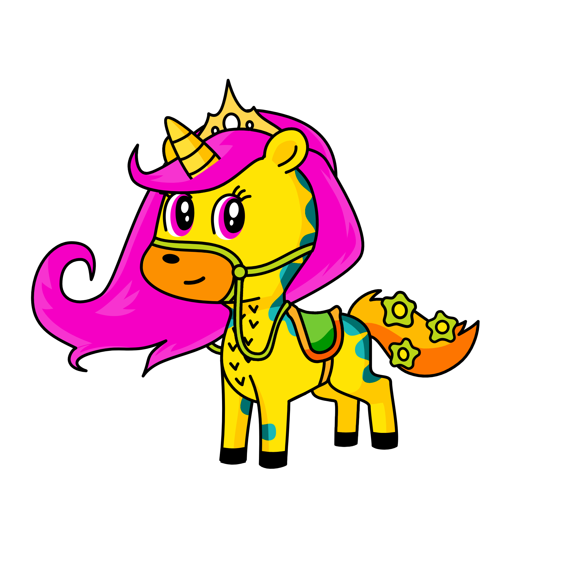 uniqueen, the unicorn