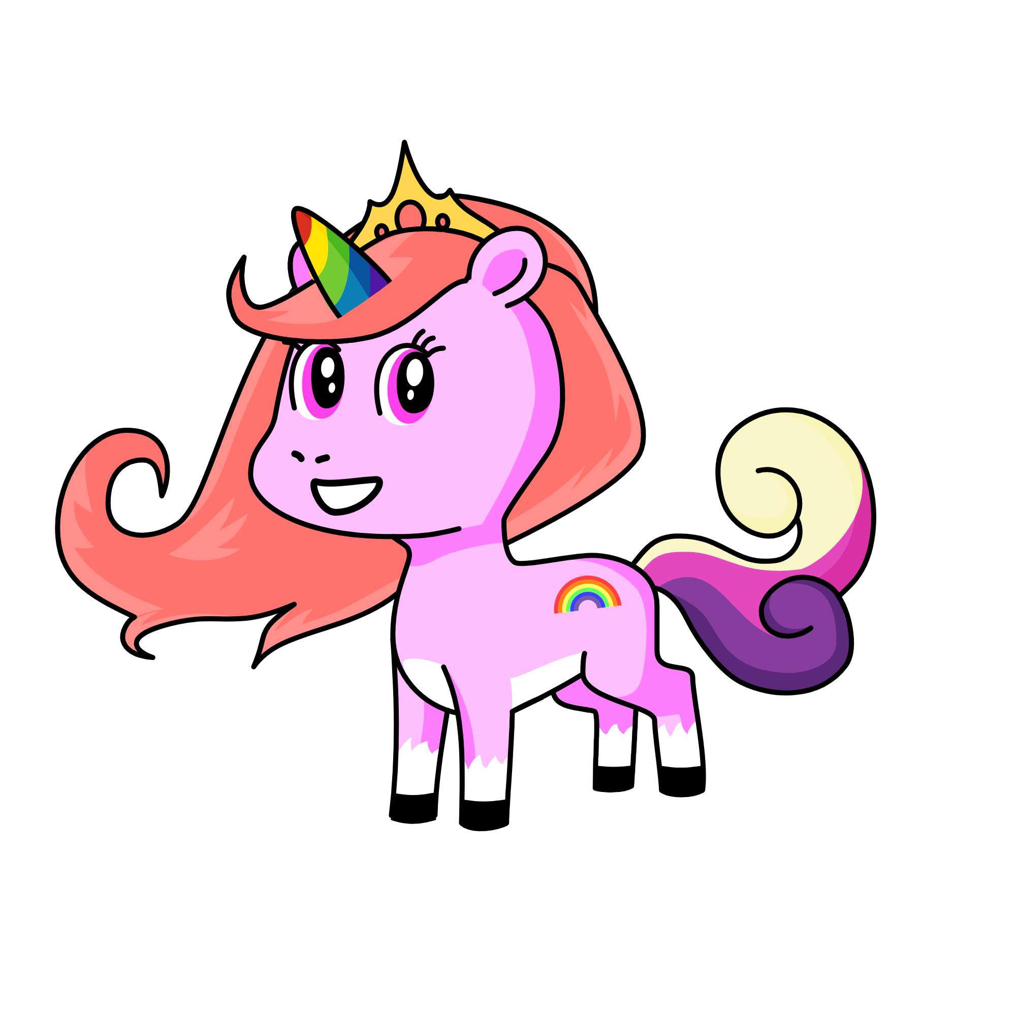 Rose, the unicorn