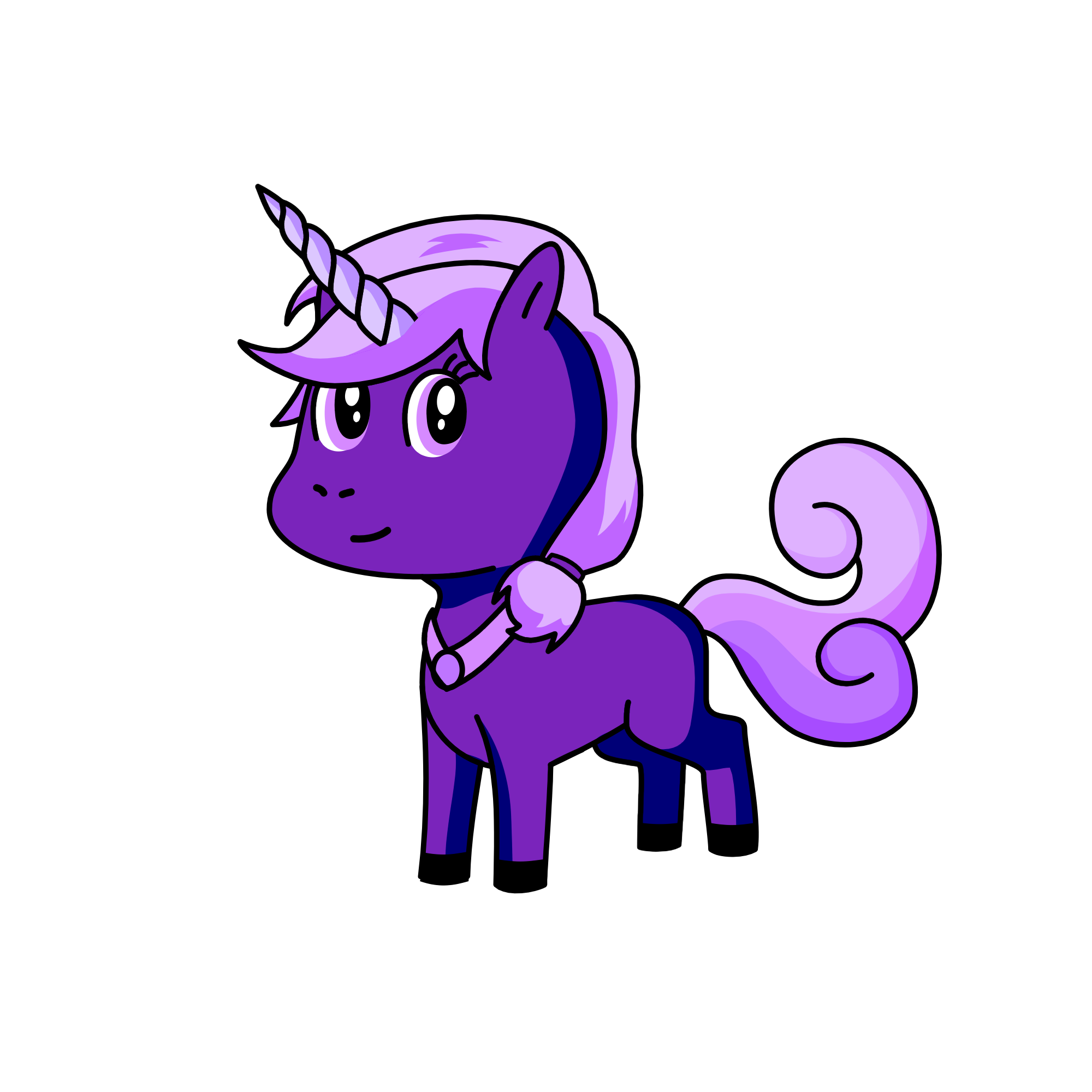 Equestria, the unicorn