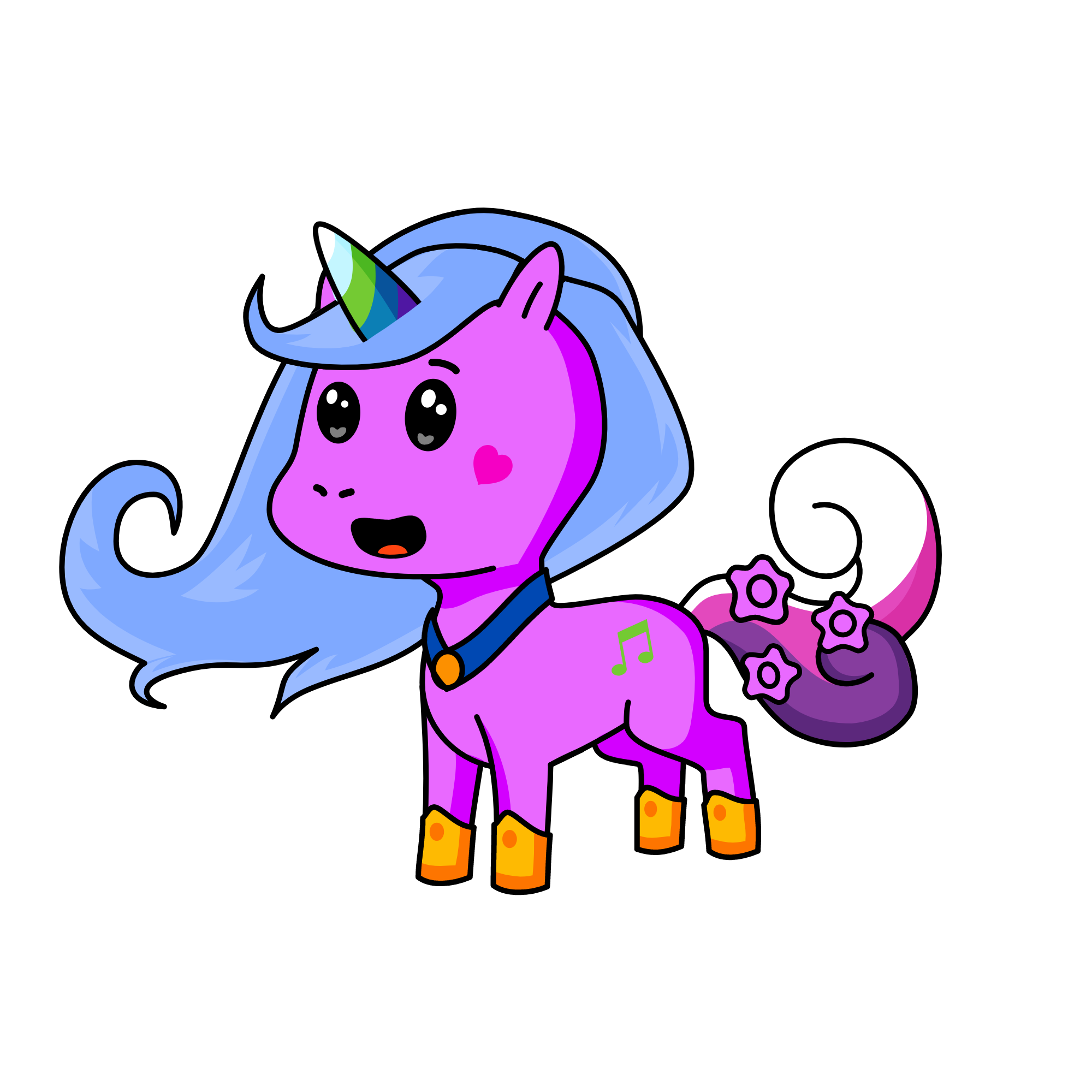 SPARKLE, the unicorn