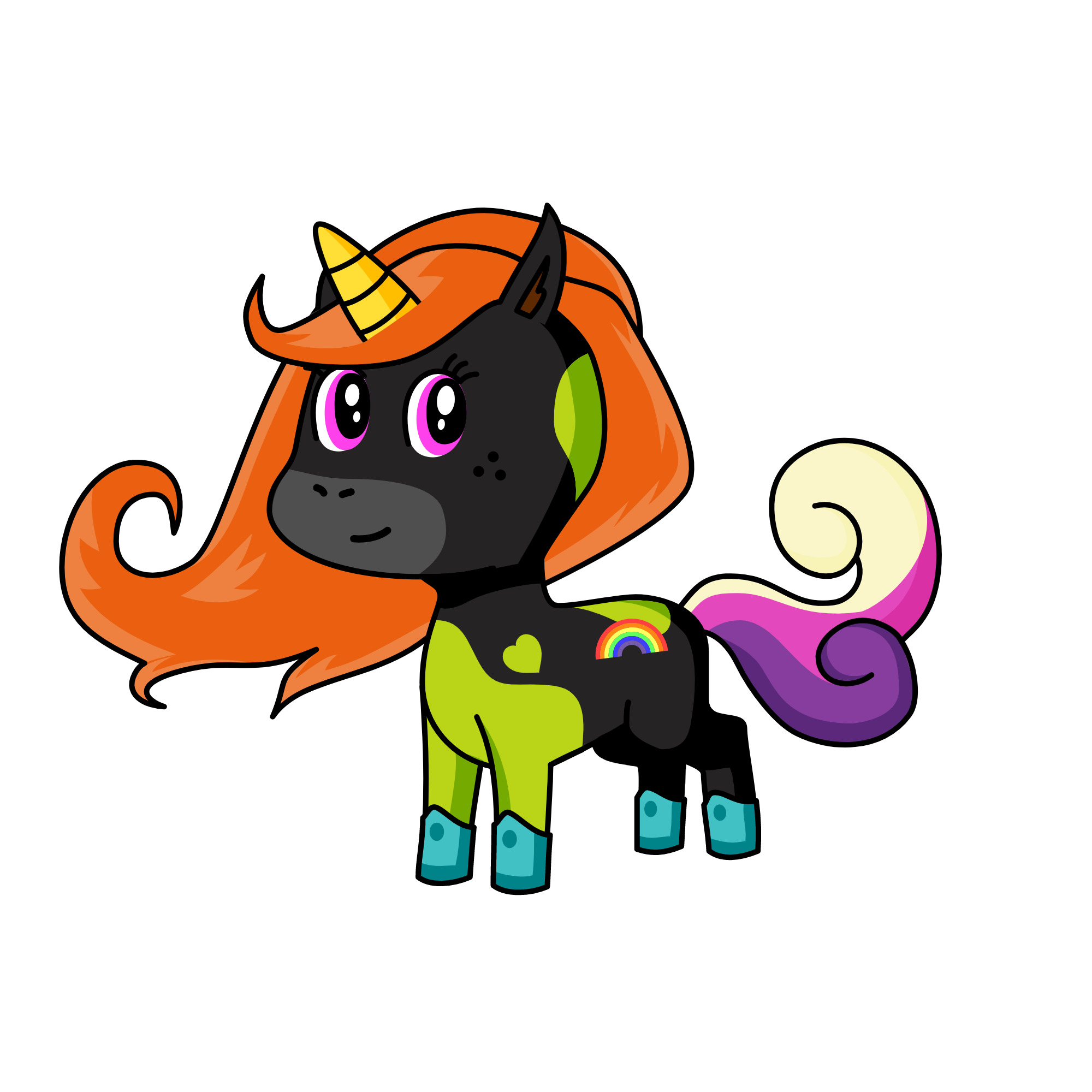 SHIMMER, the unicorn