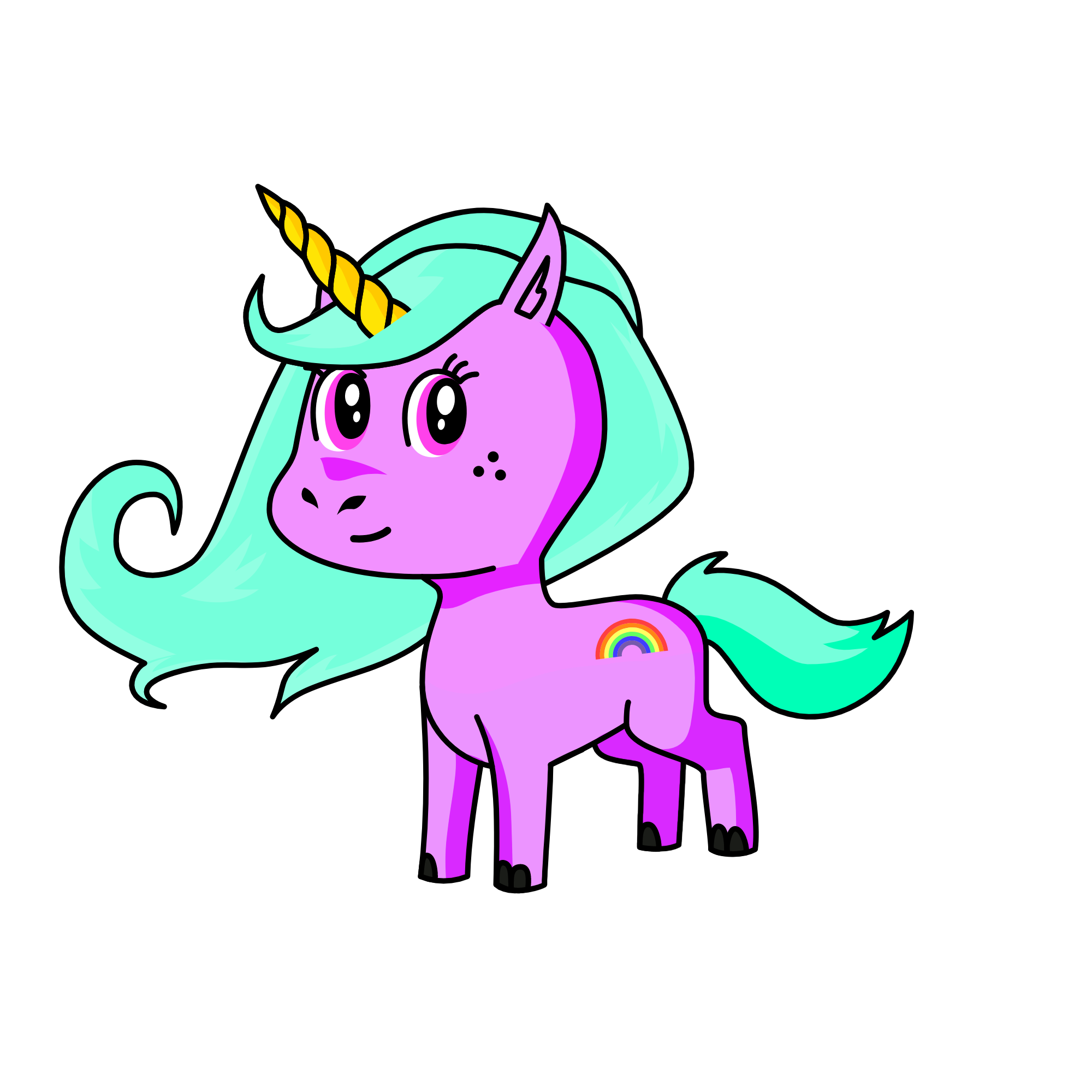 menta, the unicorn