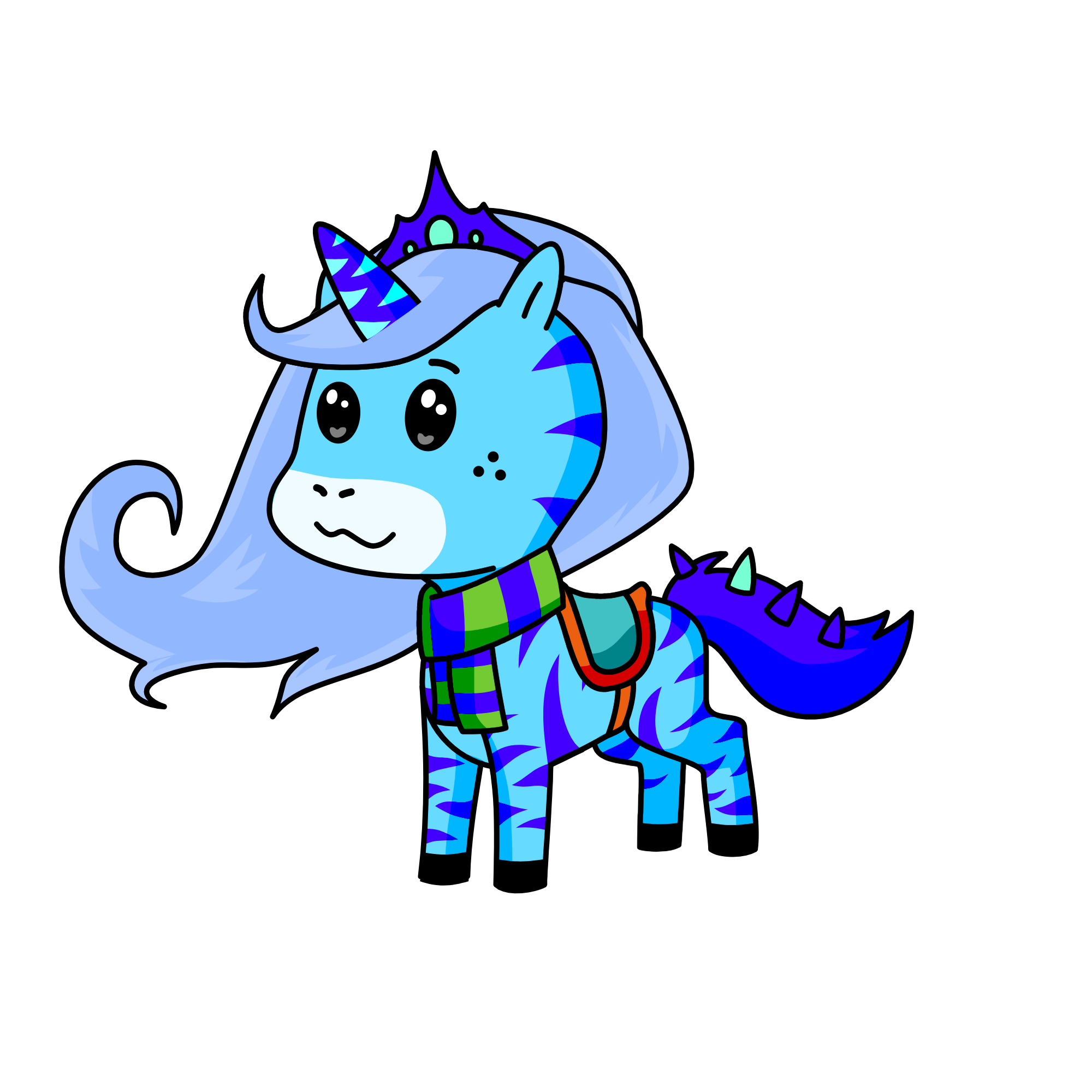 QUEEN, the unicorn