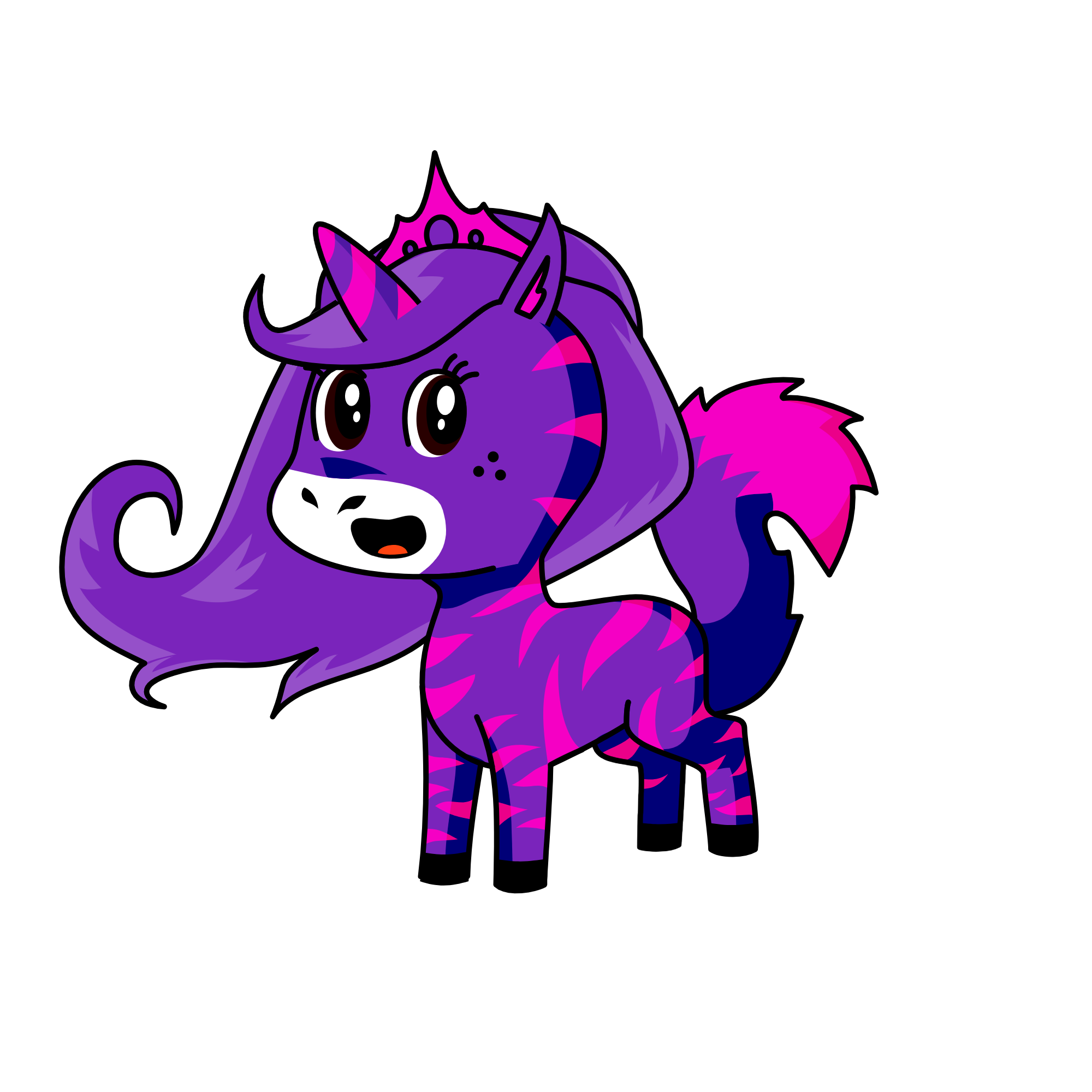 UNI PRINSES, the unicorn