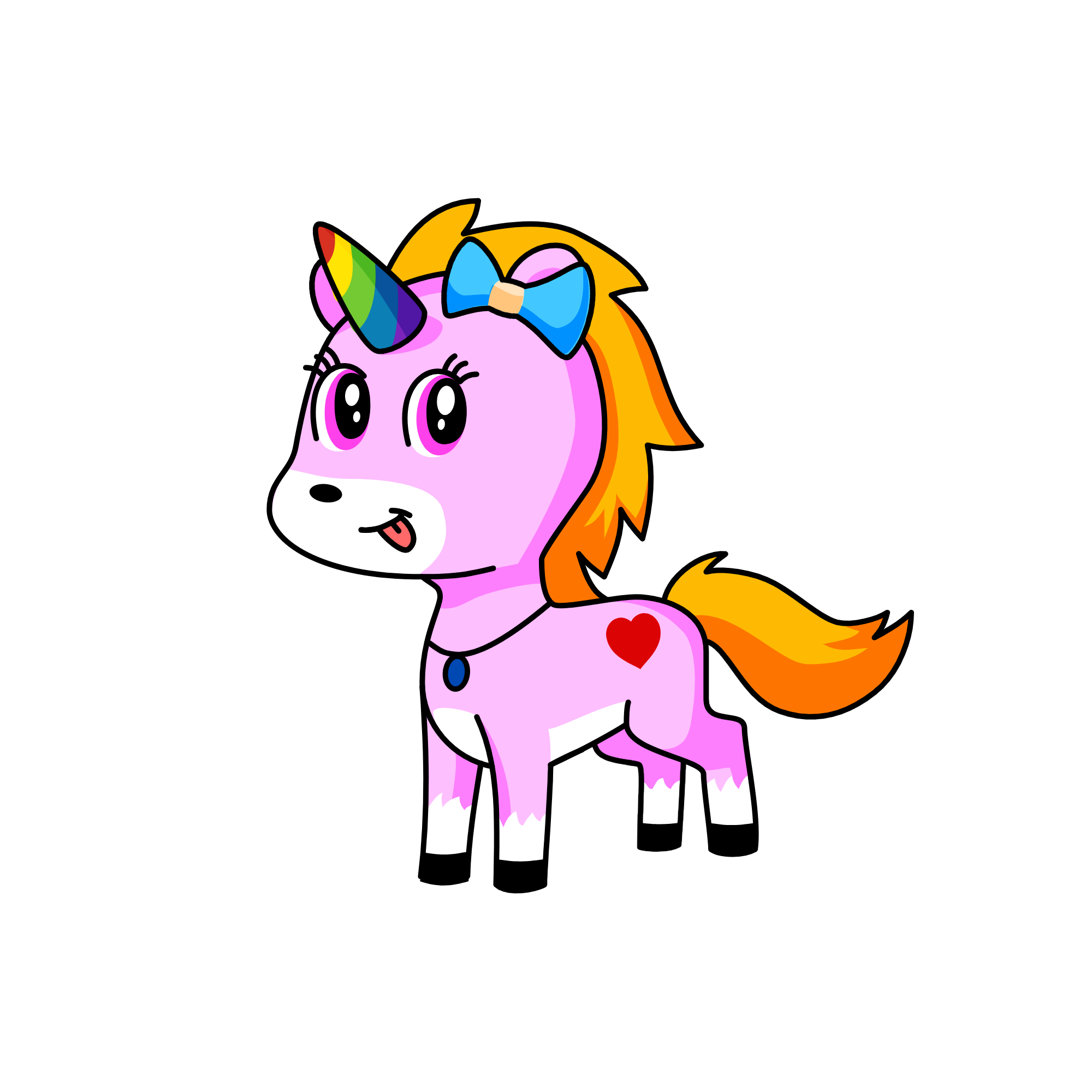 Stella, the unicorn