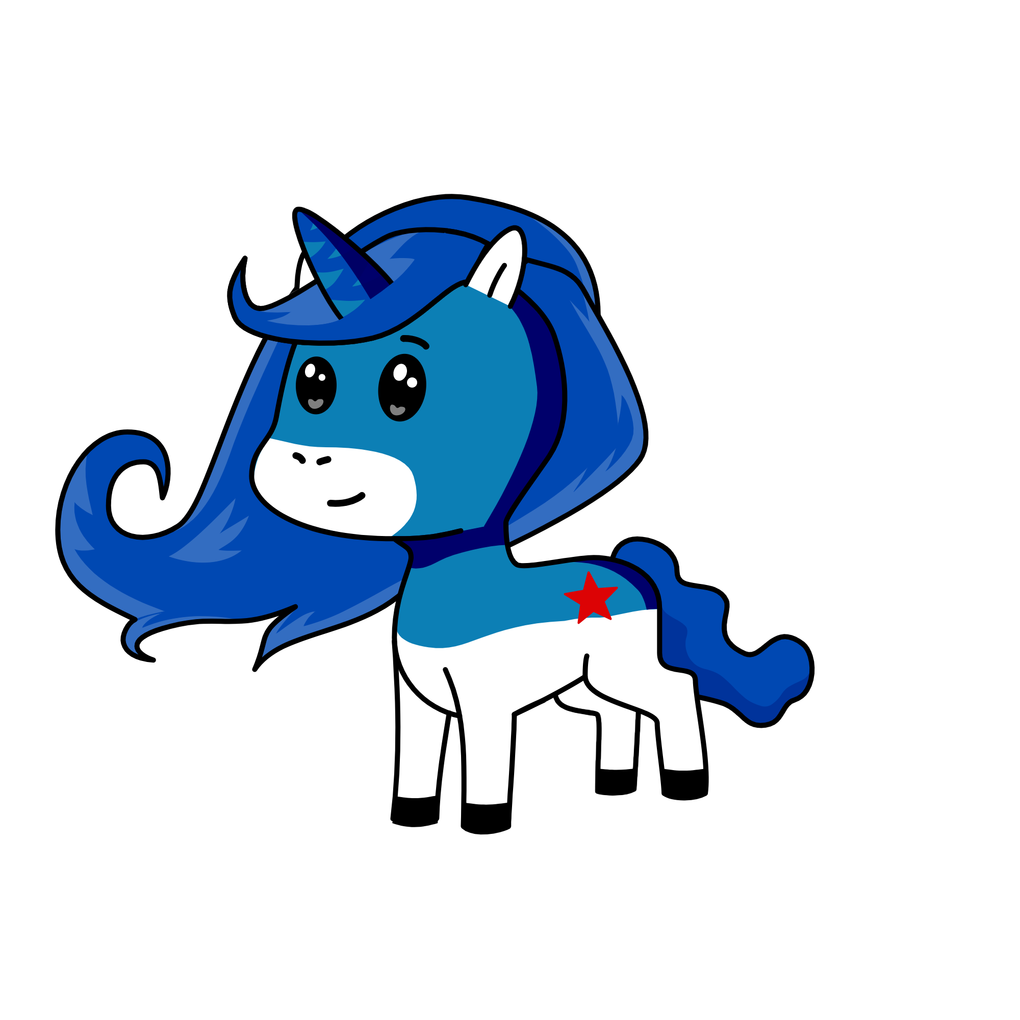 starling, the unicorn