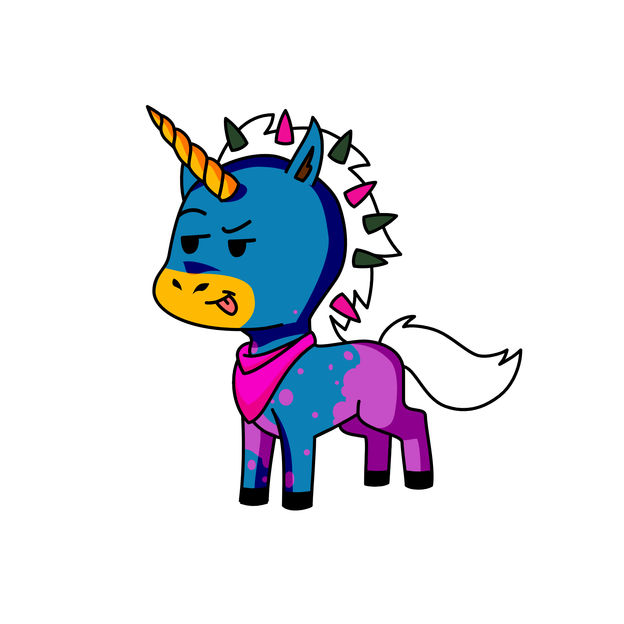Punkorn, the unicorn