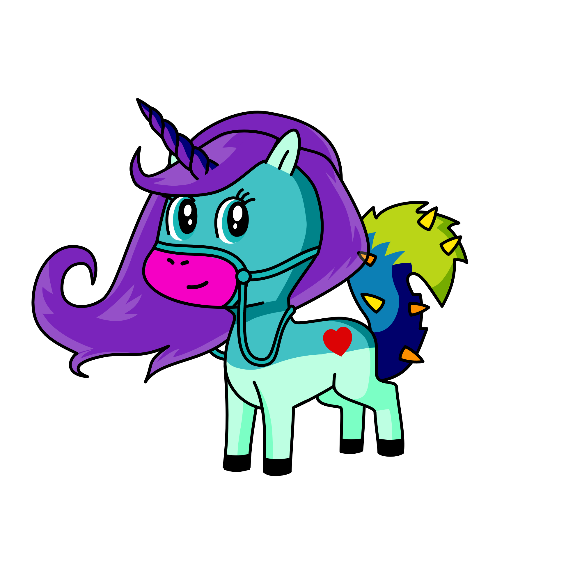 fat, the unicorn