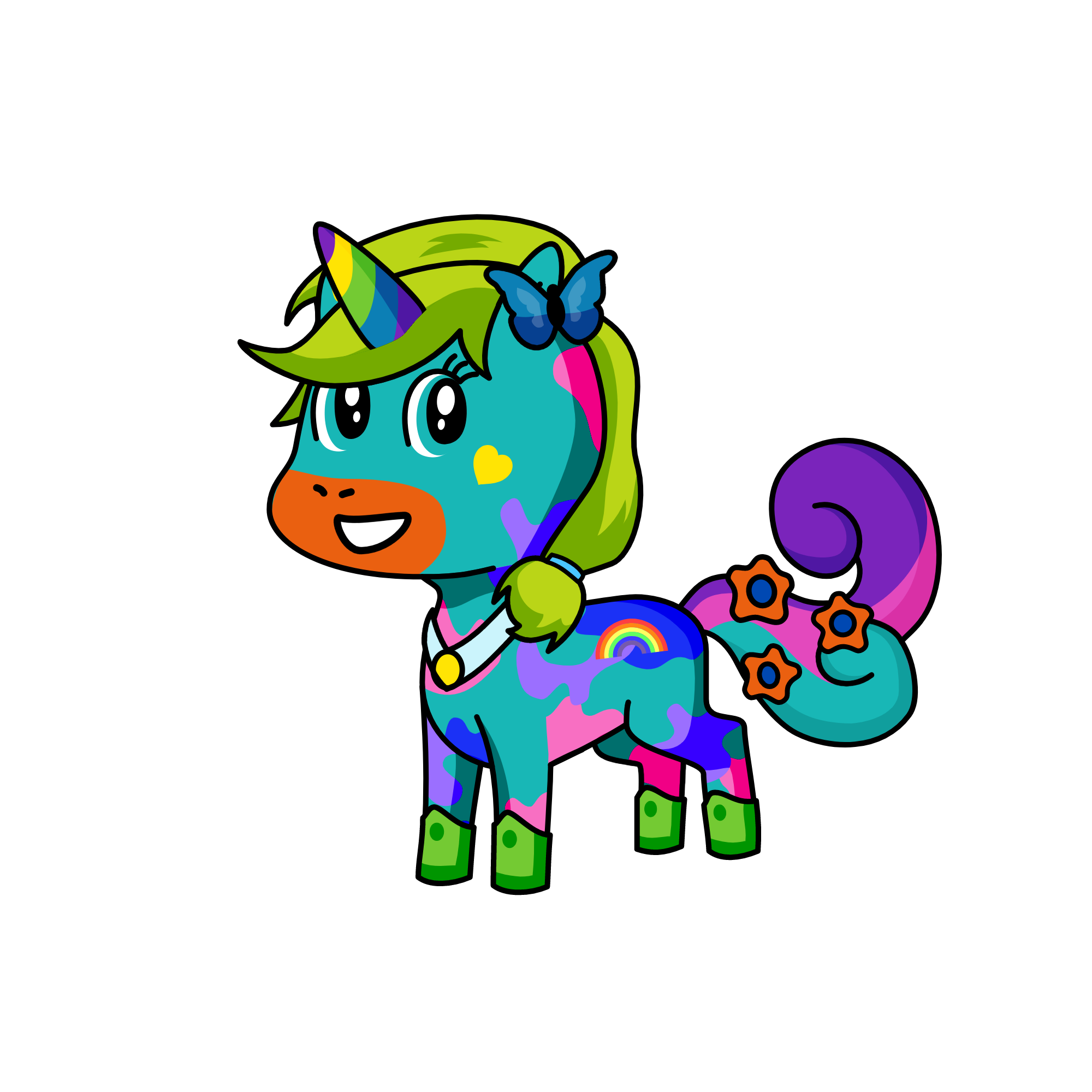 小蘭, the unicorn