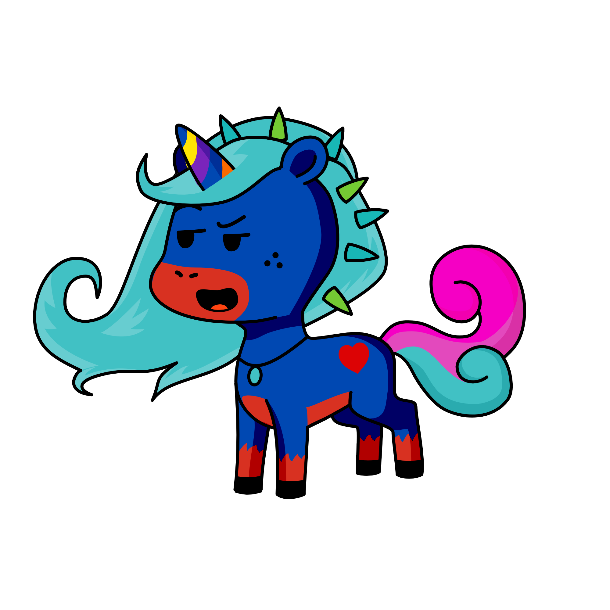 辣妹, the unicorn