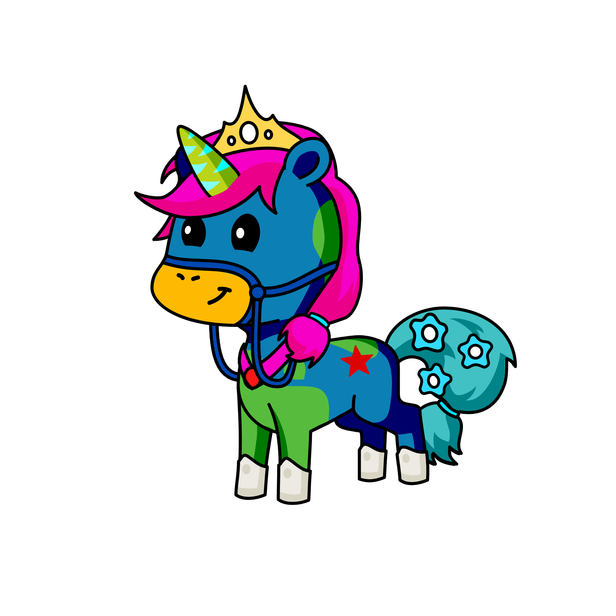 小可愛, the unicorn