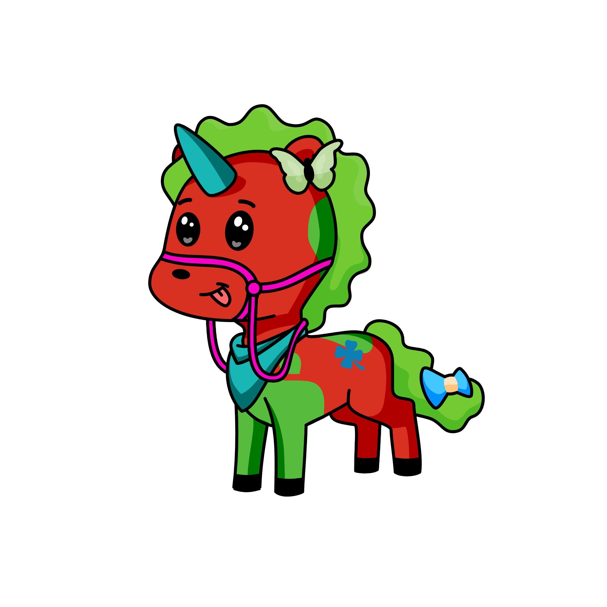 小冰, the unicorn