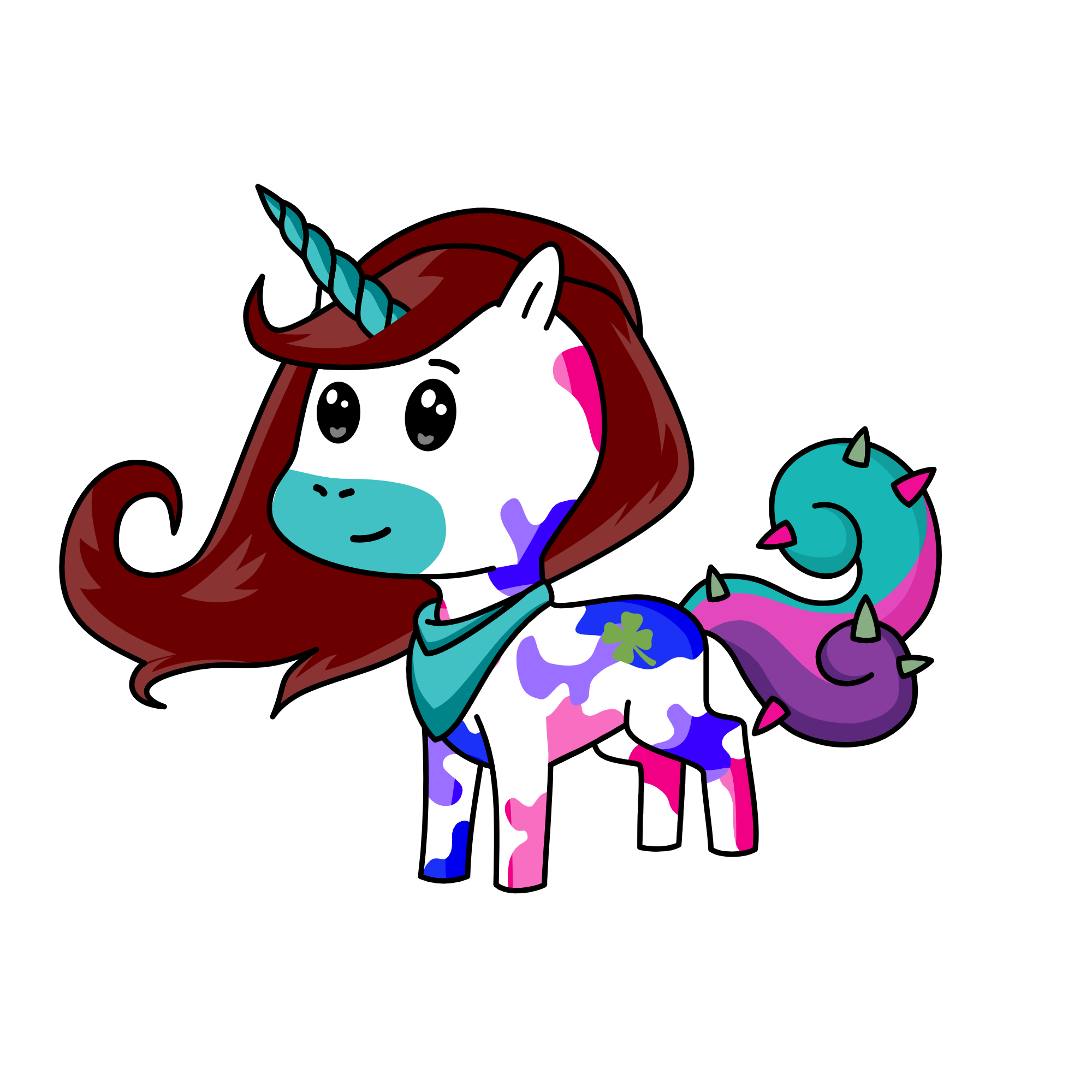 實上美女, the unicorn