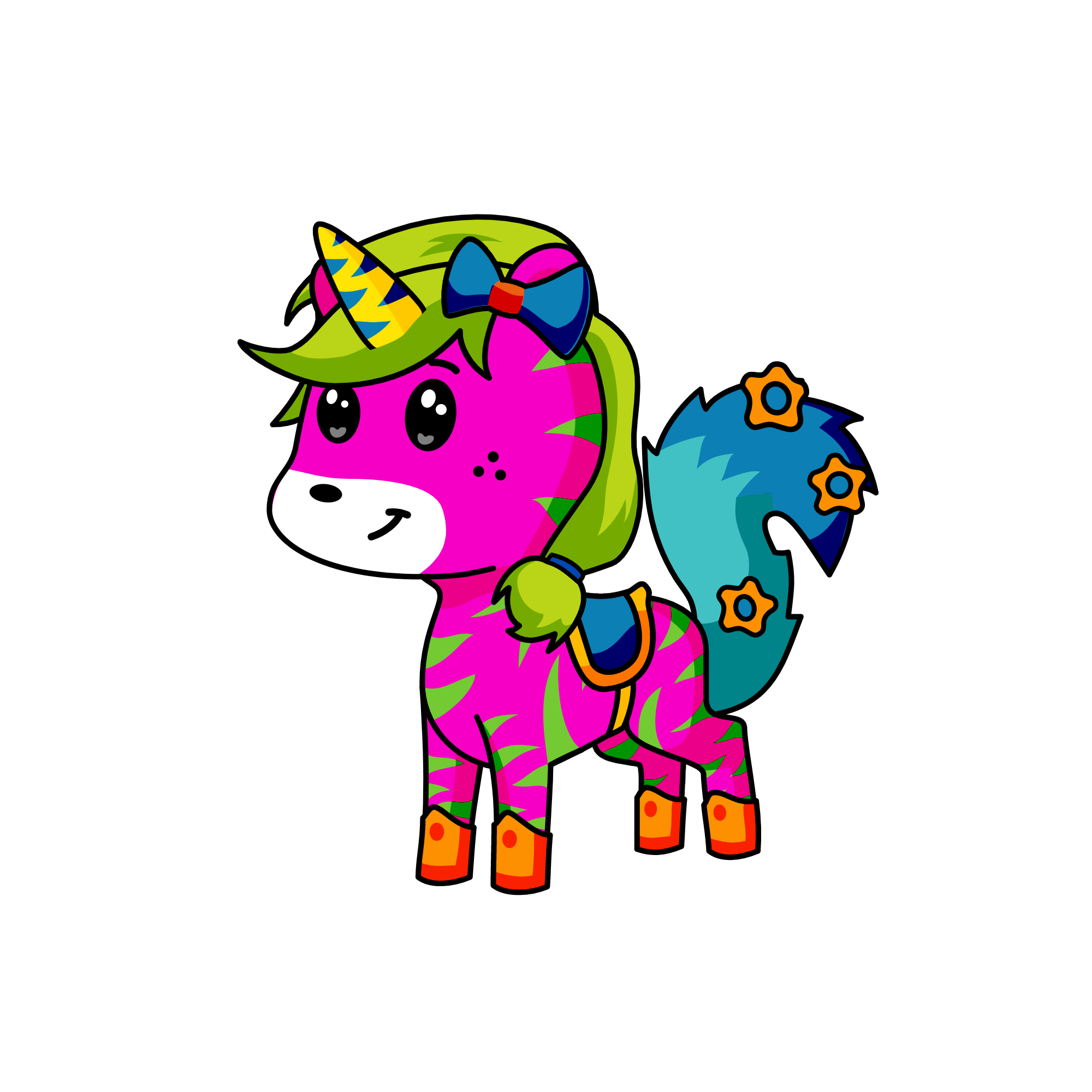 noooooooooooooooo my qene runnnn it is jus meee stoppppp, the unicorn