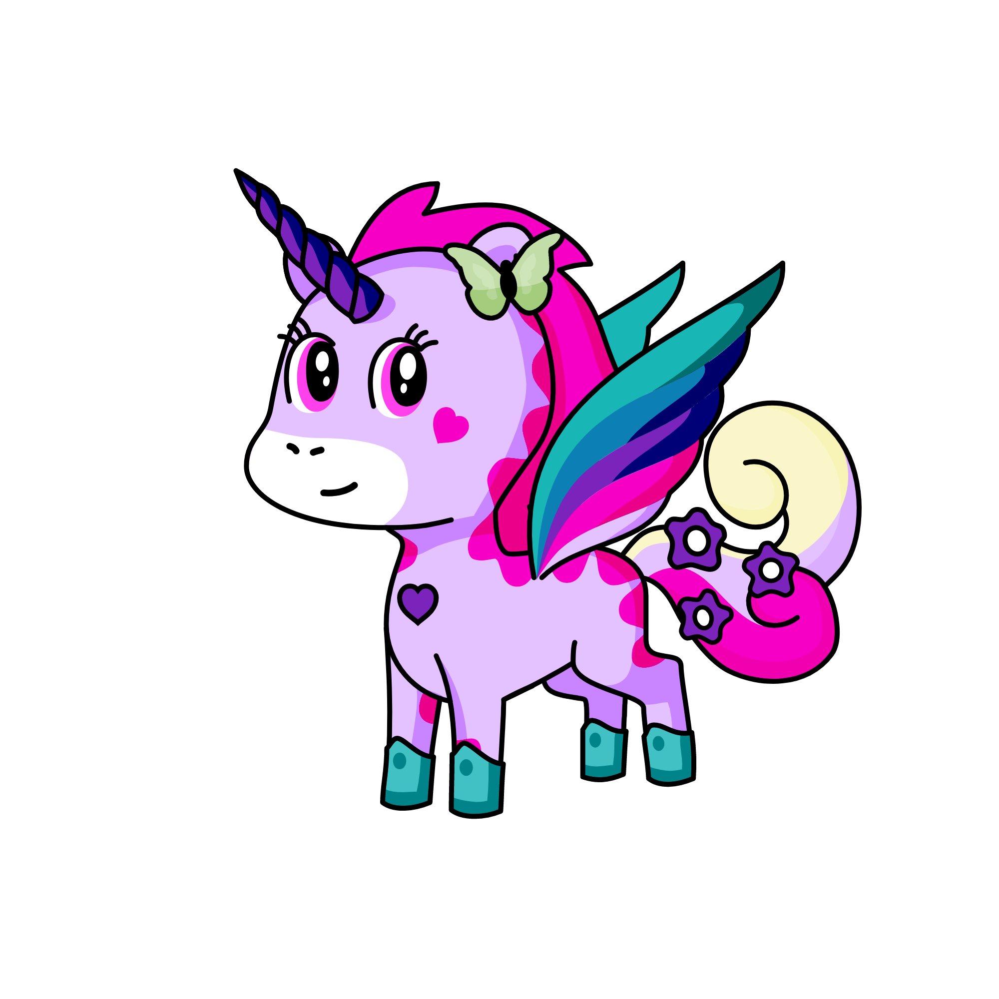 mama, the unicorn