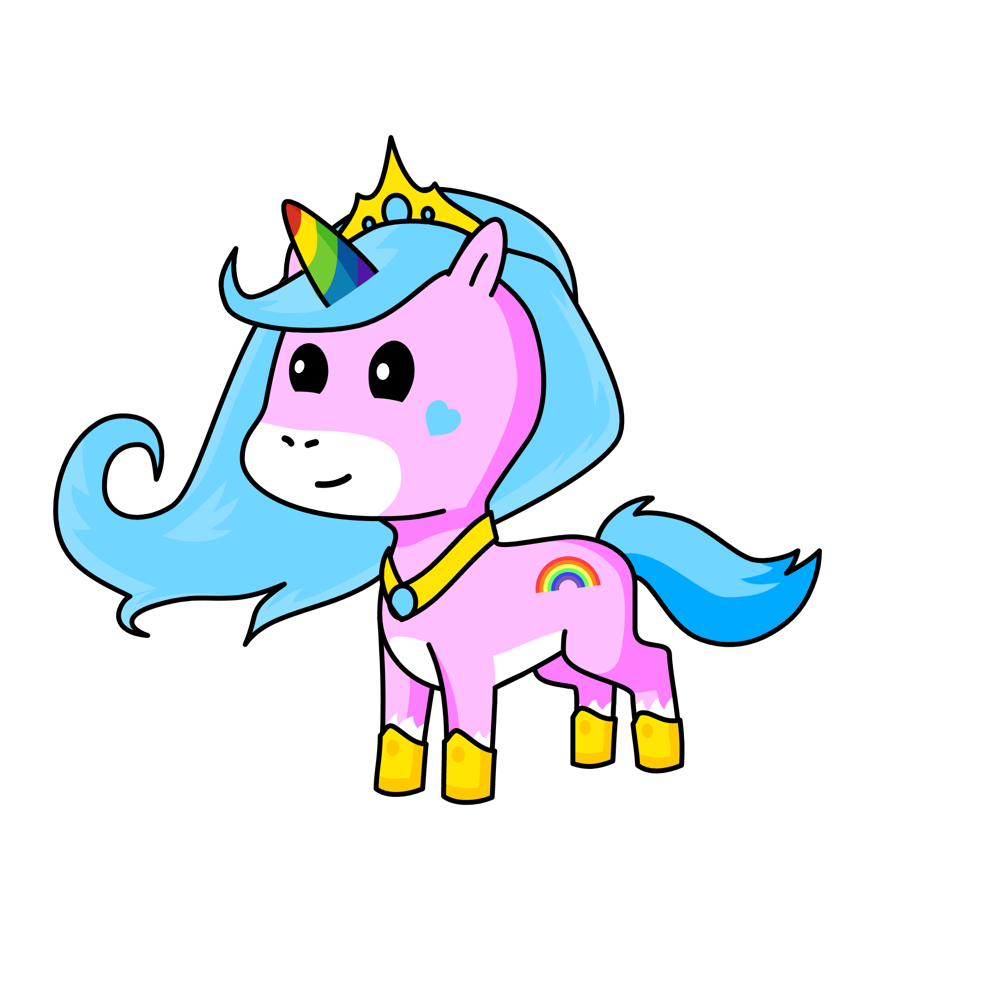 Princess Celestia, the unicorn