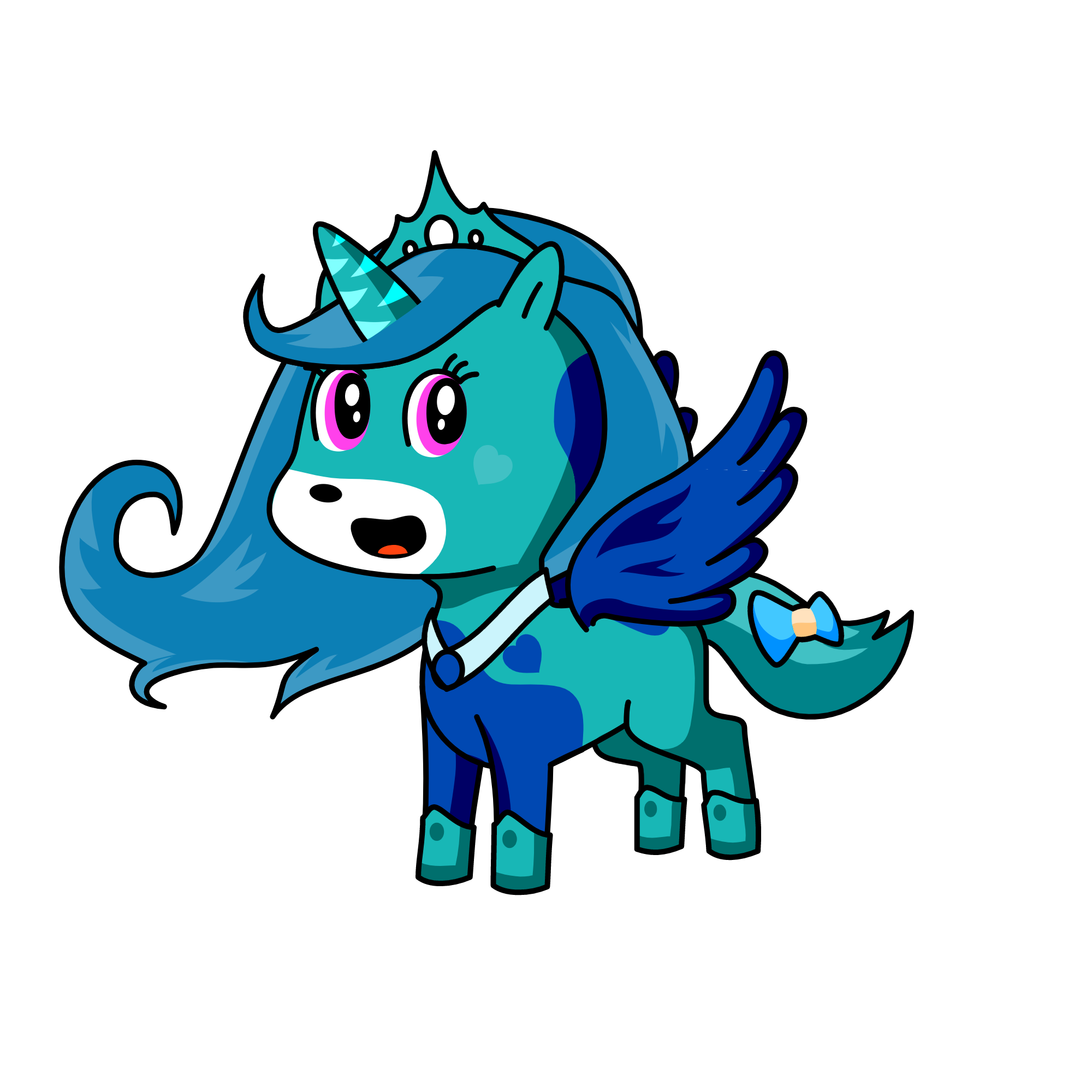 Elsacorn, the unicorn