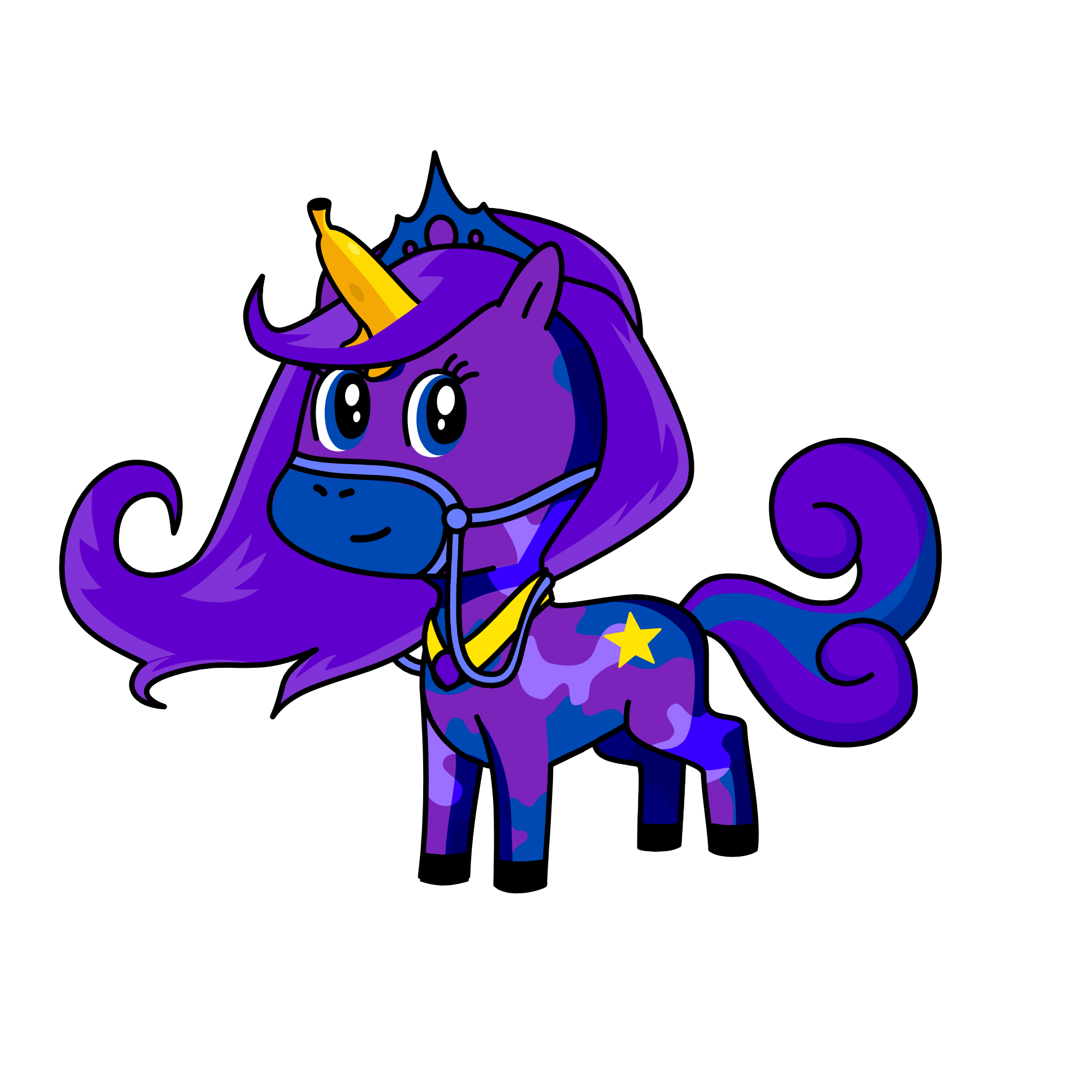 Lunita, the unicorn