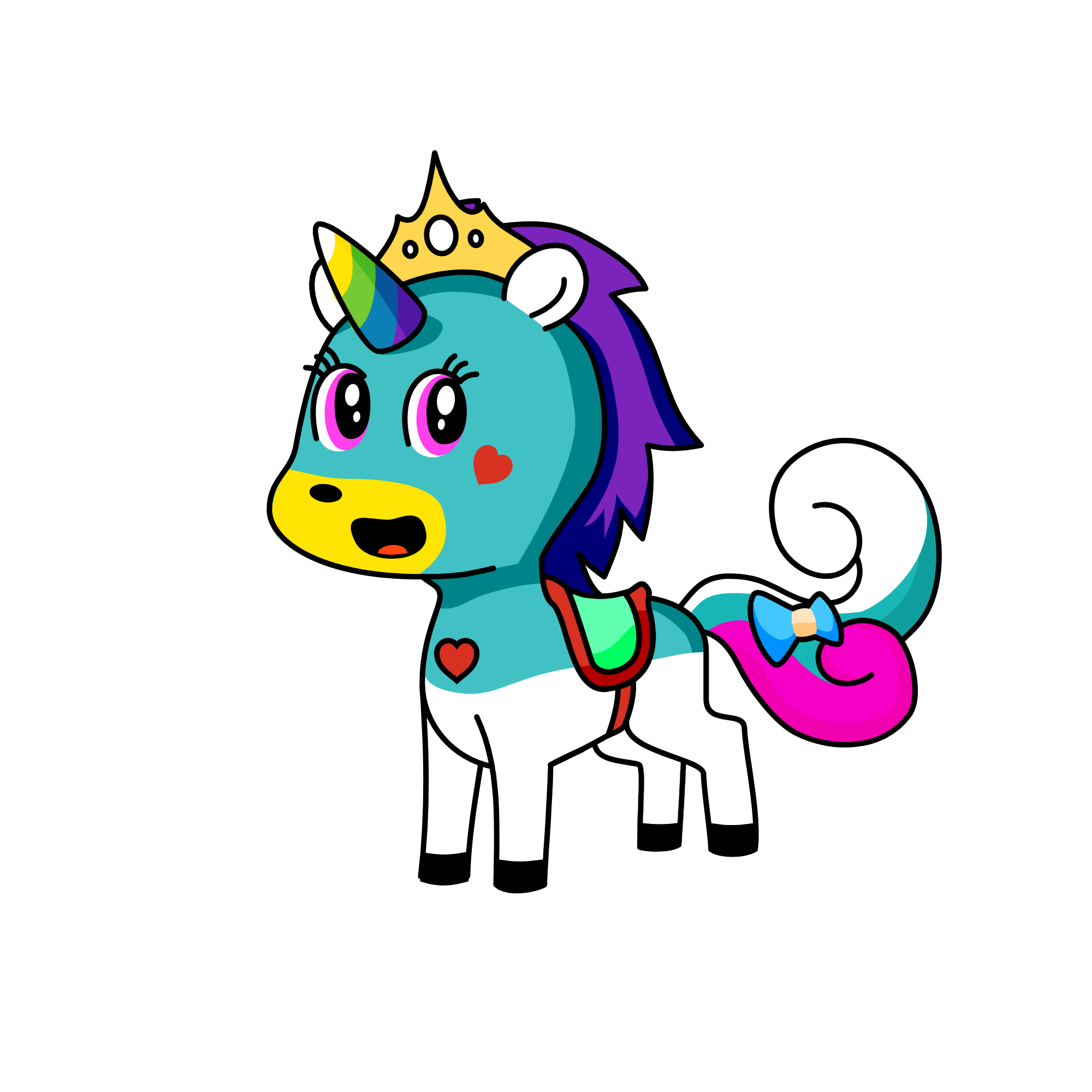cupcake, the unicorn