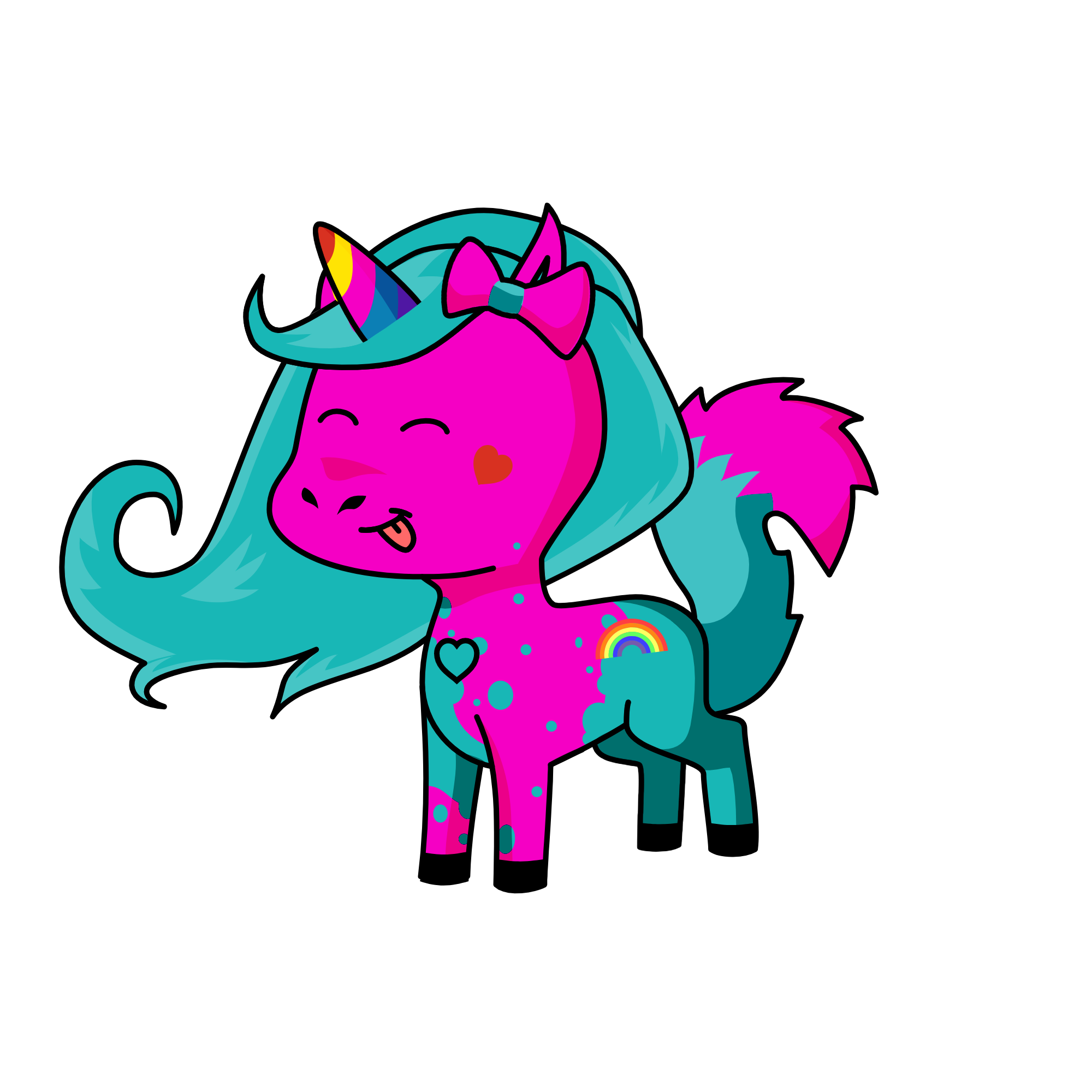 Moon lite, the unicorn