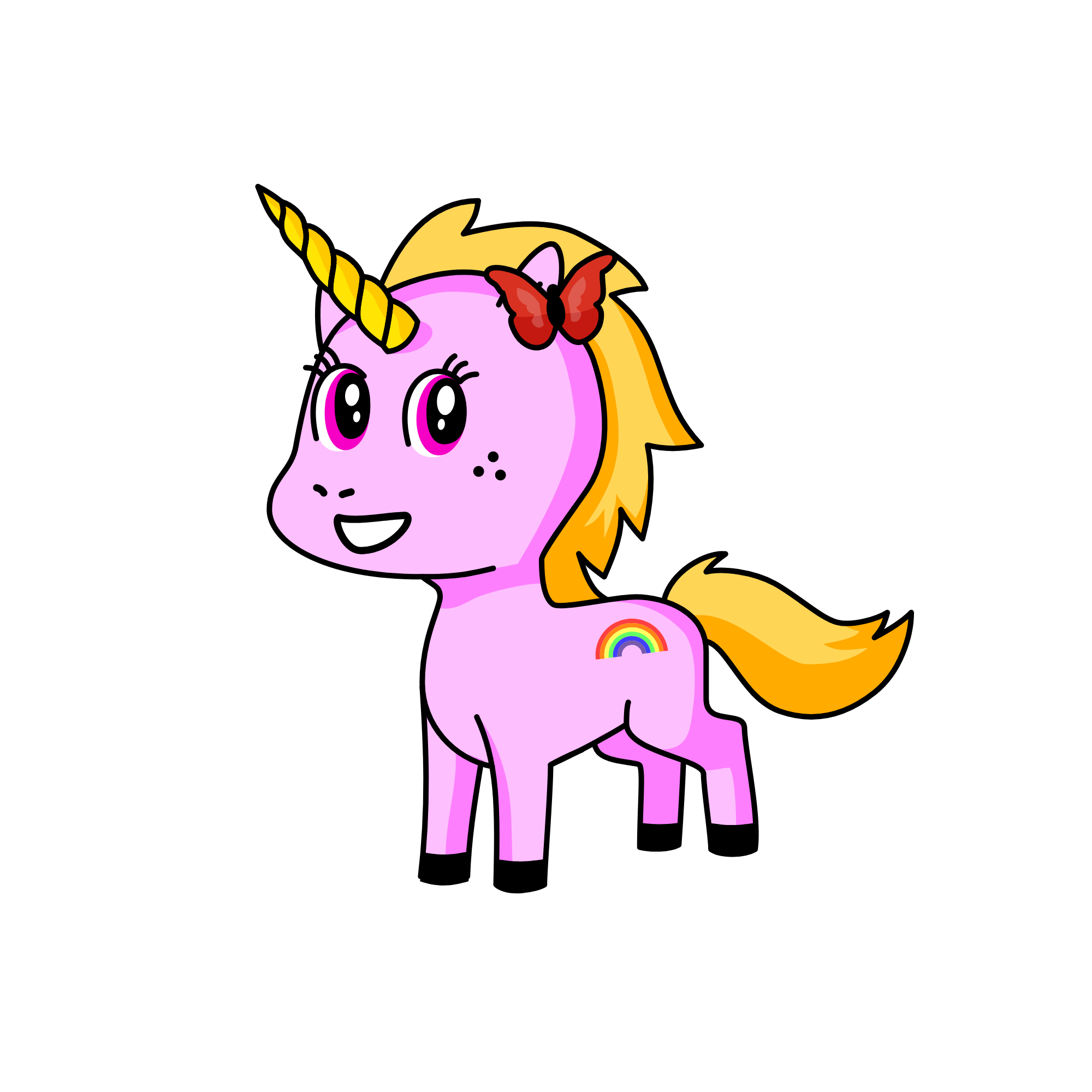 Rainbow Magic, the unicorn