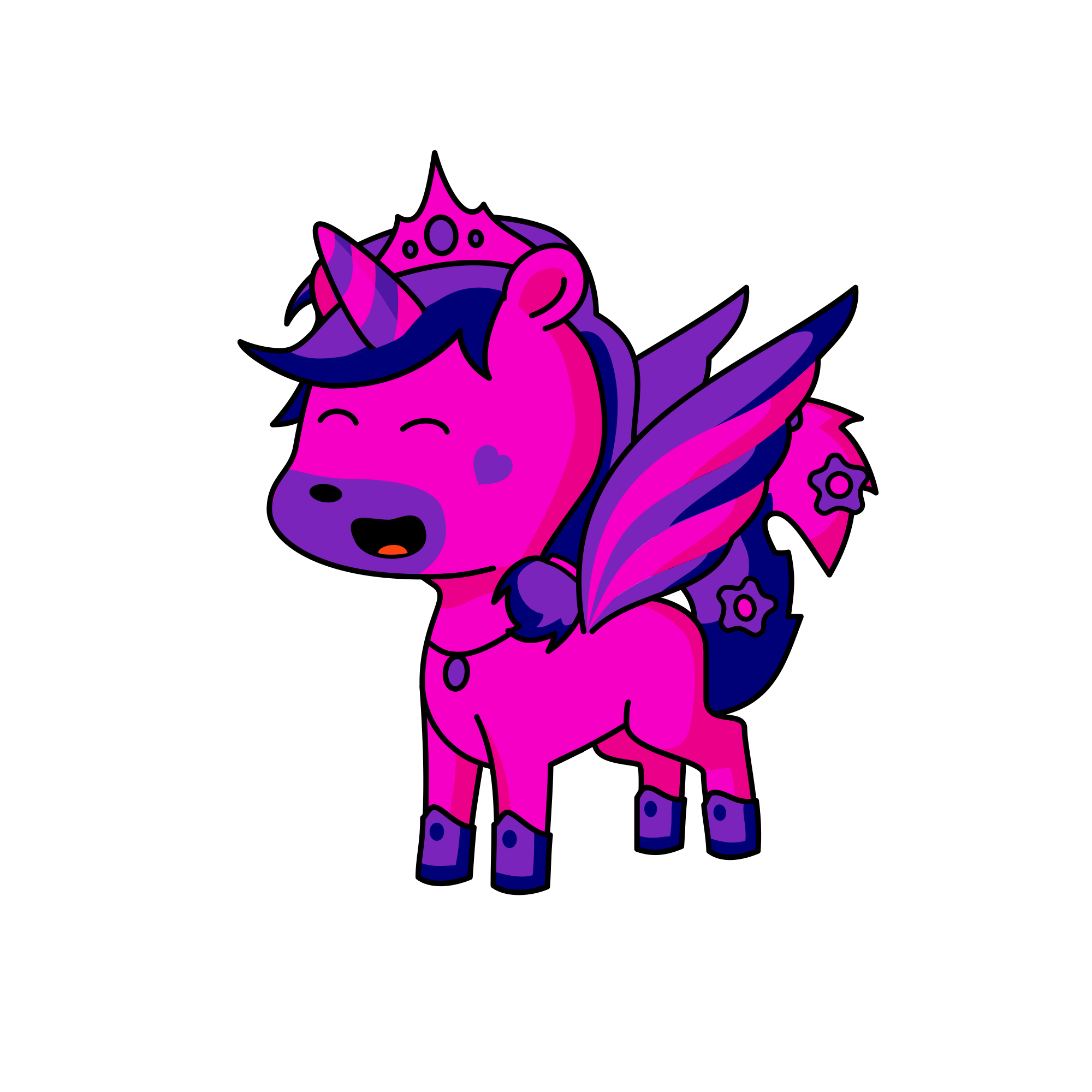 Strawberry🍓🍓, the unicorn
