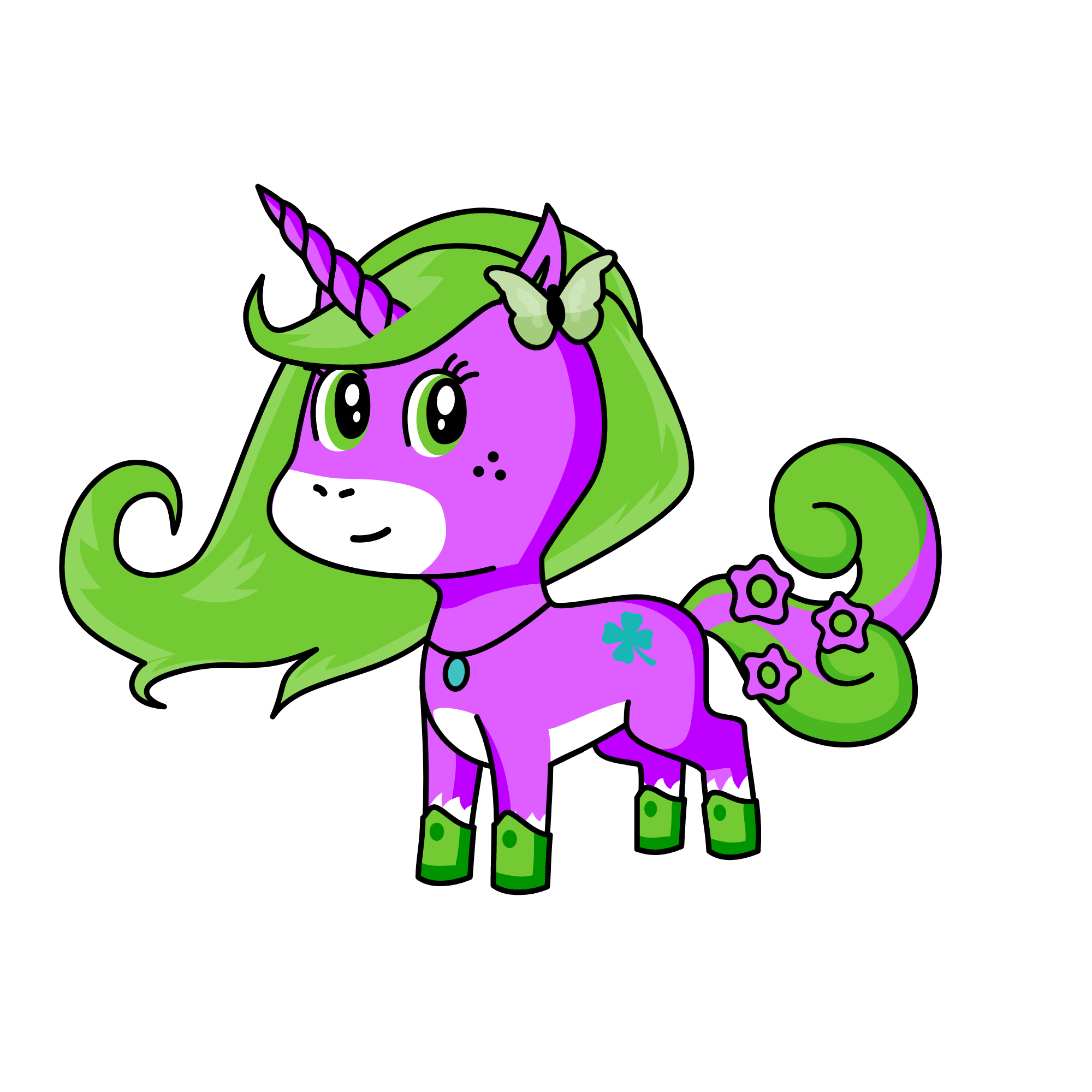 Omi Elisbeth, the unicorn