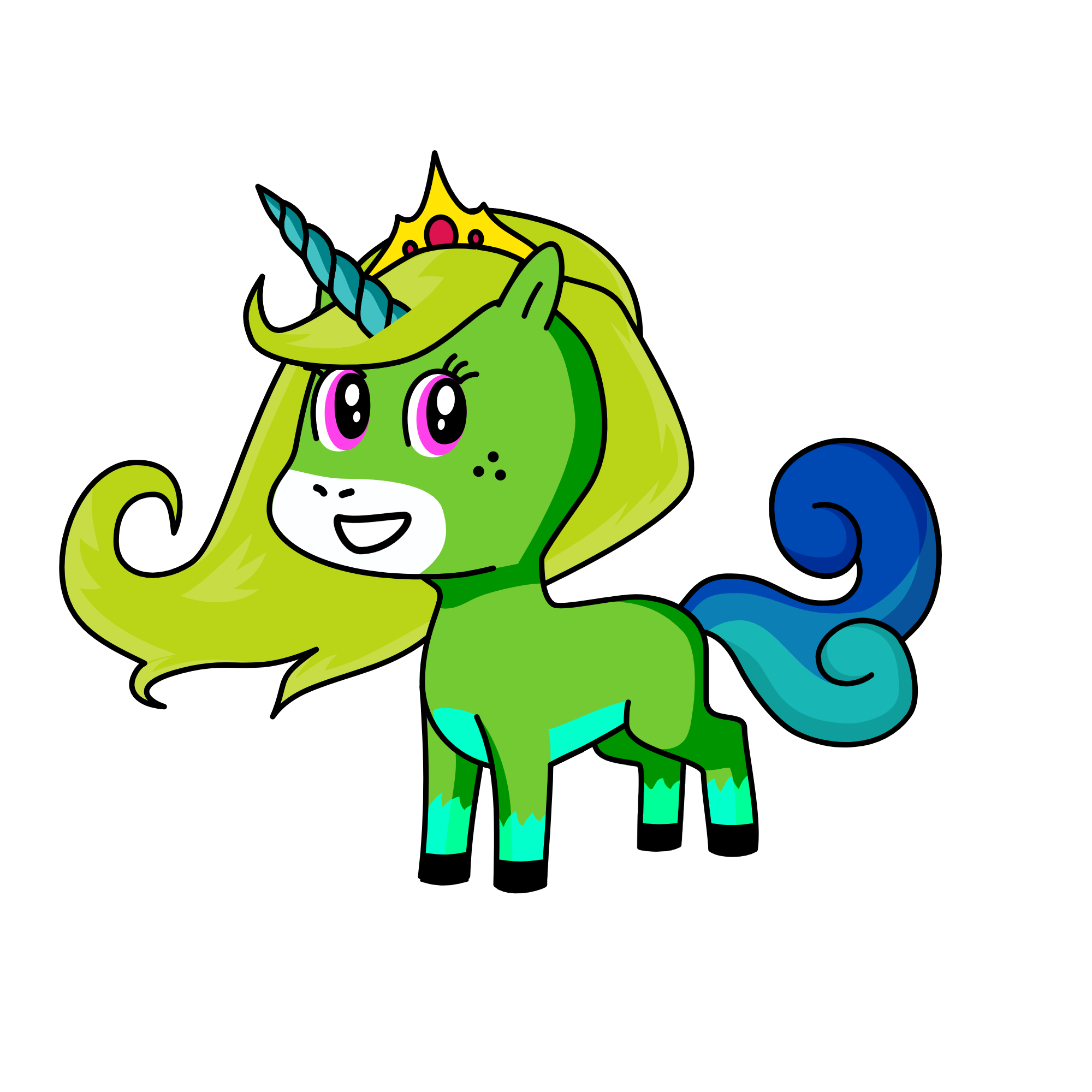 Principessa Della Notte, the unicorn