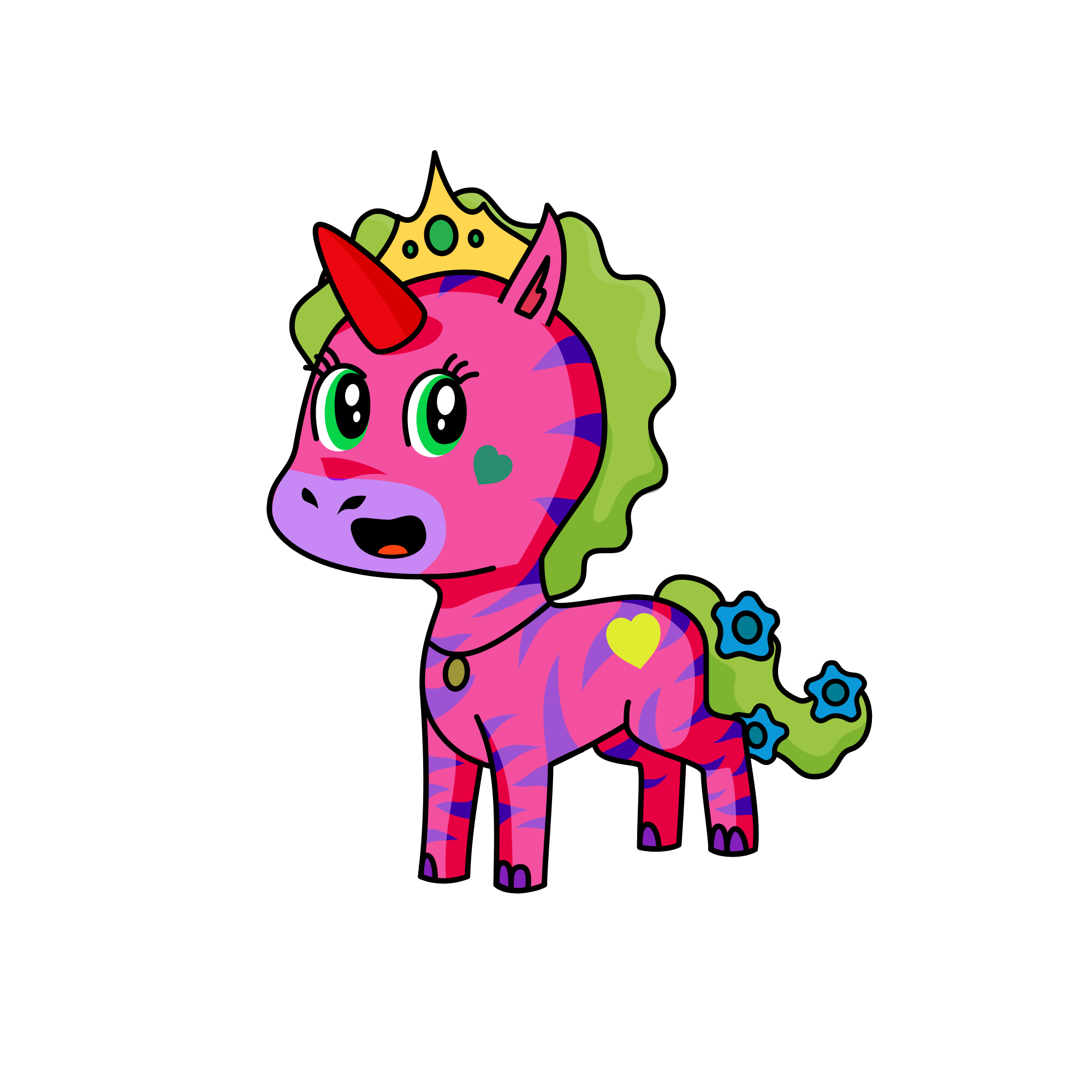 Btop, the unicorn
