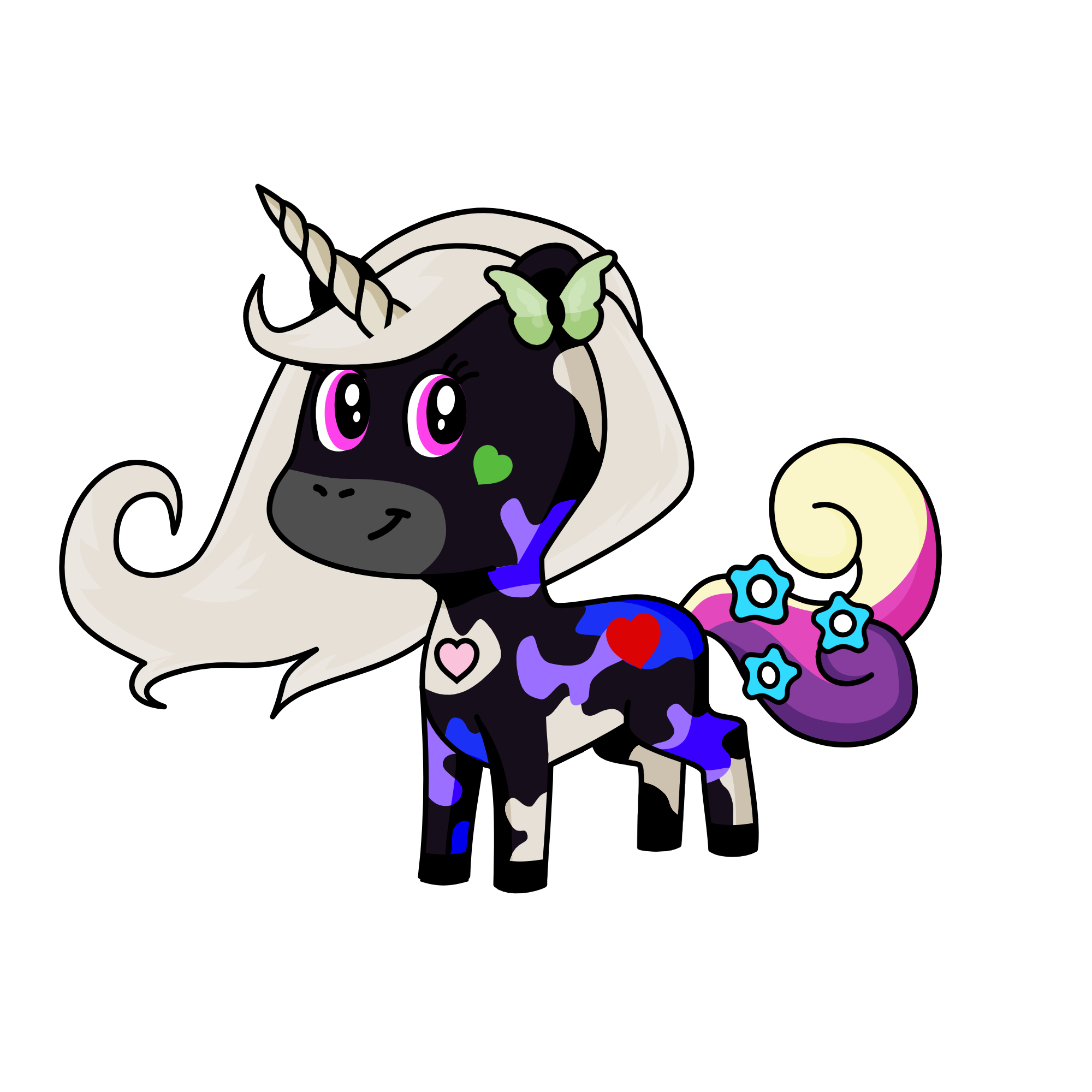 Darksparkle, the unicorn