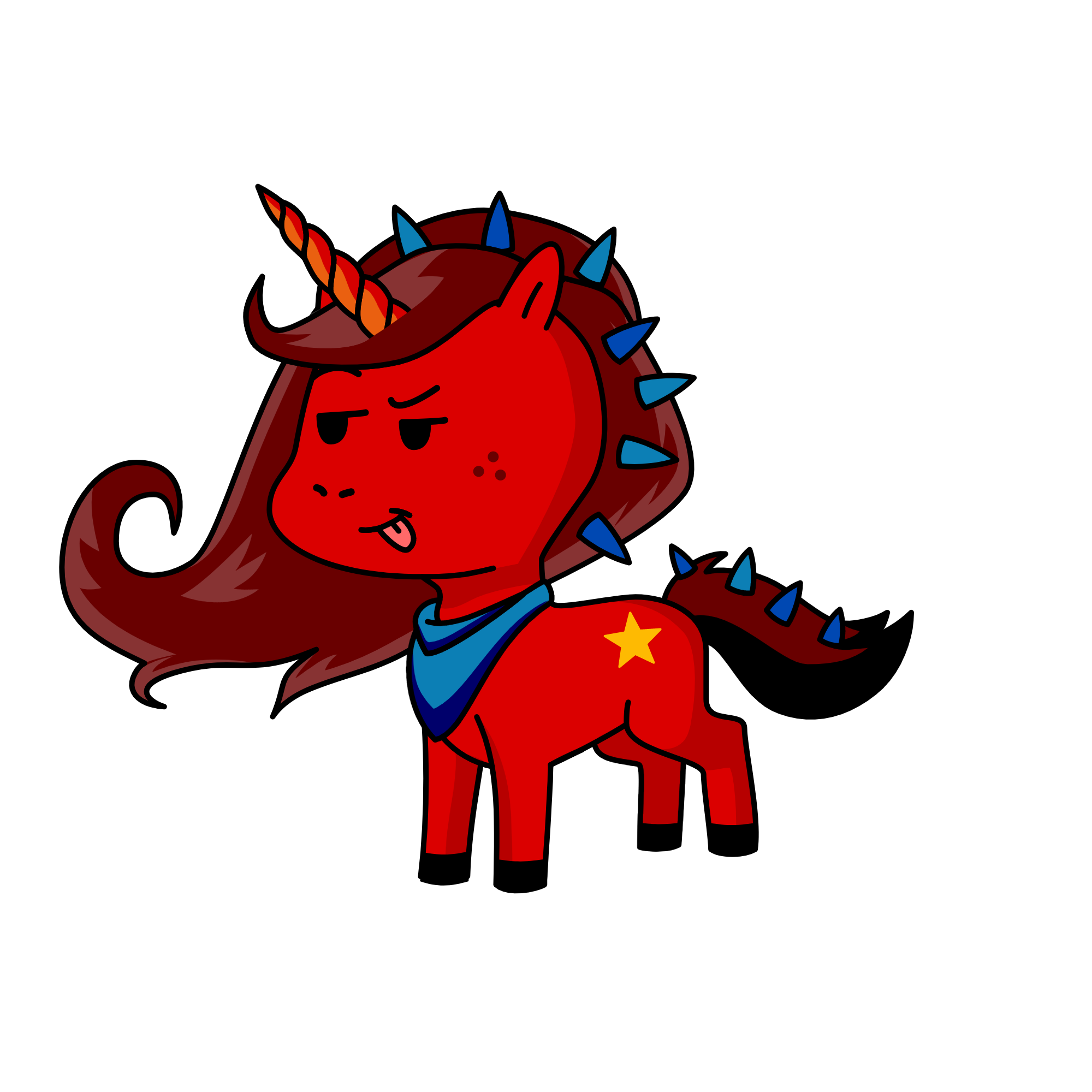 Awesome Ellison, the unicorn