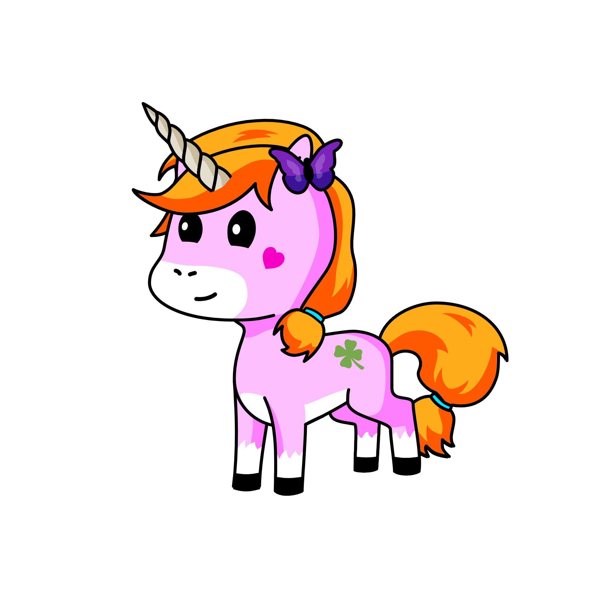 Cutie, the unicorn