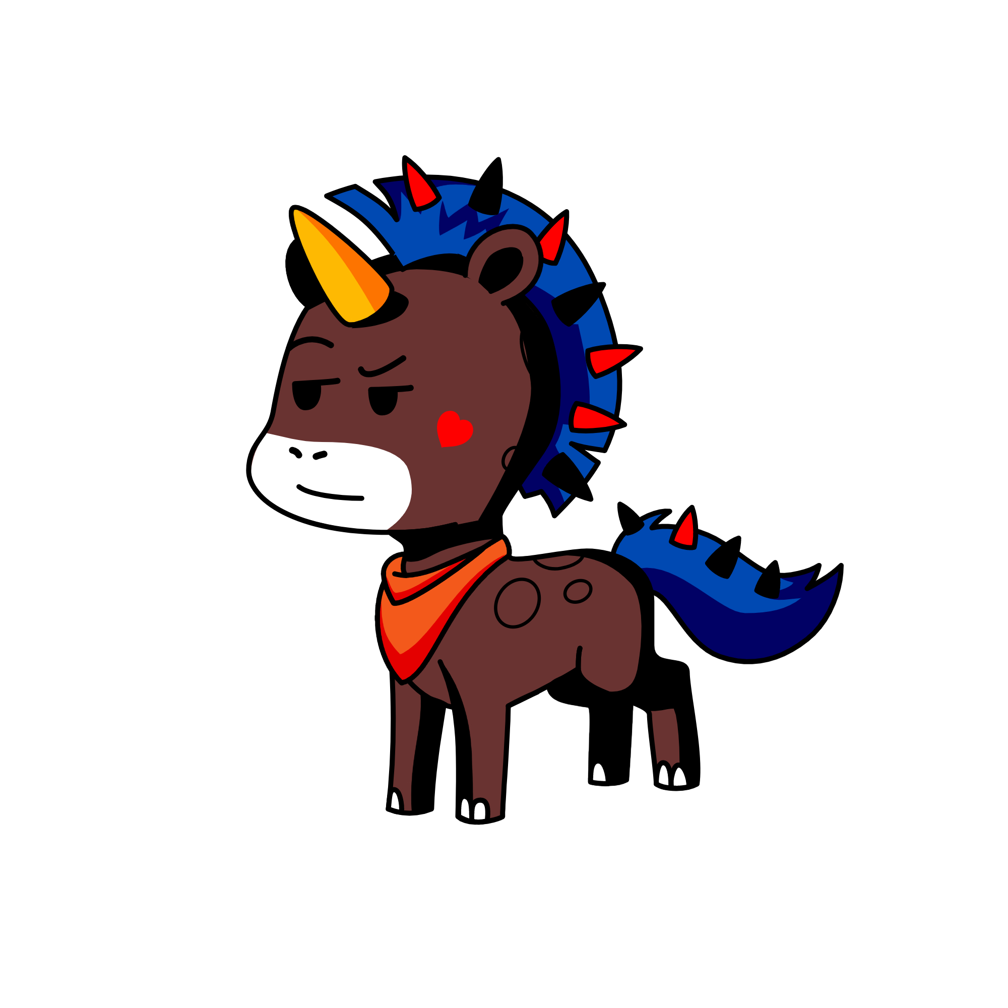 hehe, the unicorn