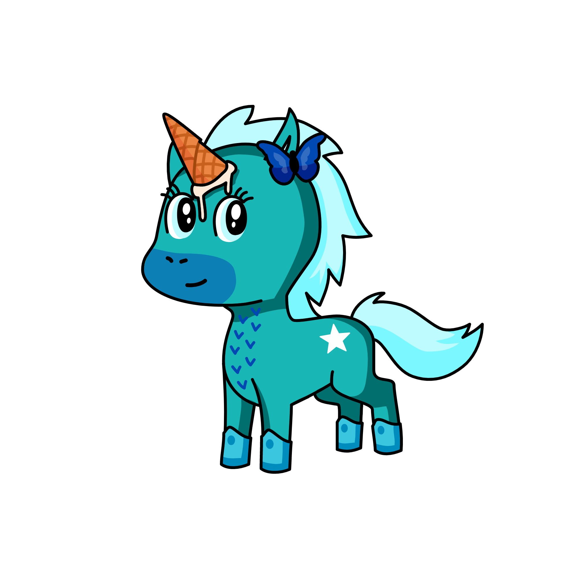 frosty the unicorn, the unicorn