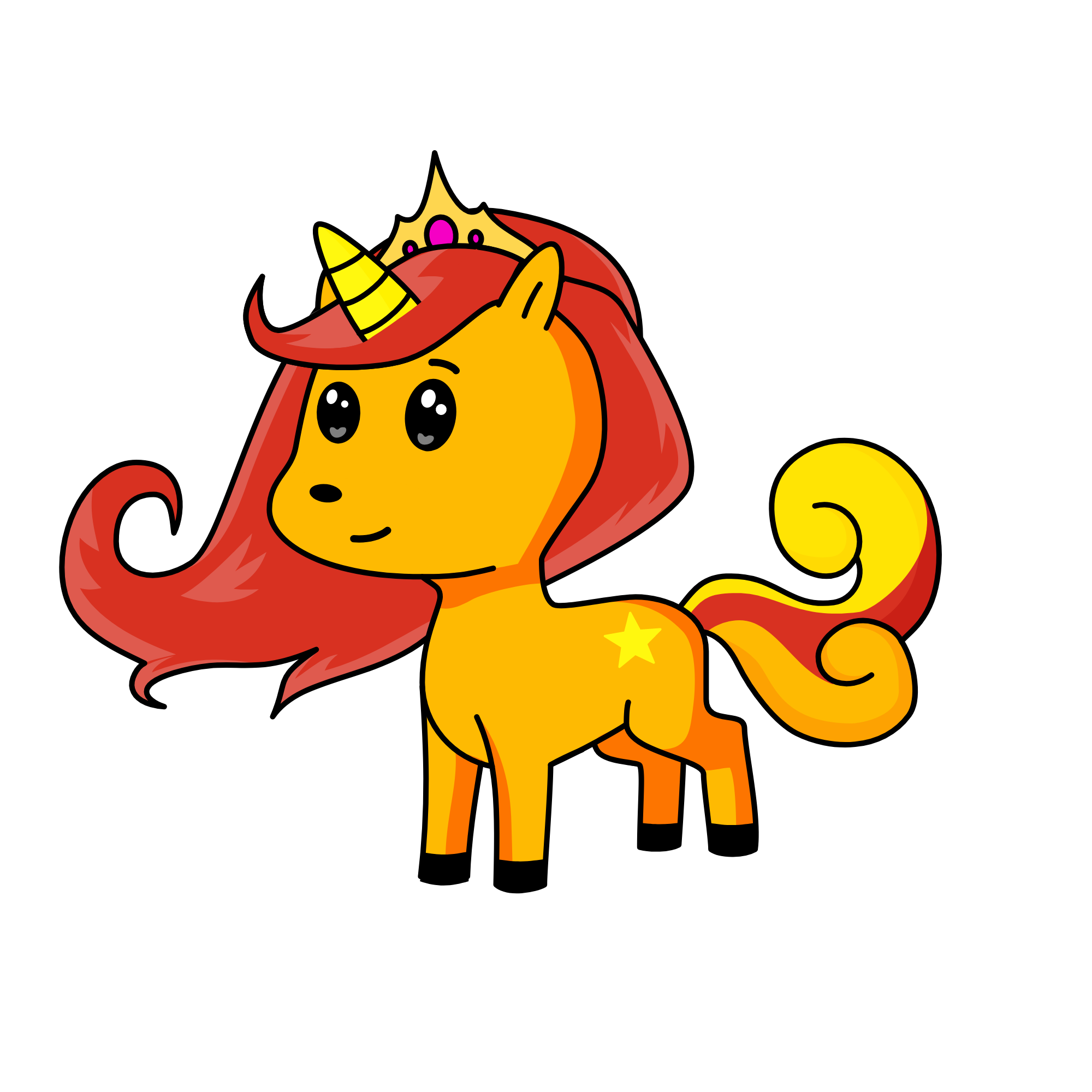 Sunset Shimmer, the unicorn