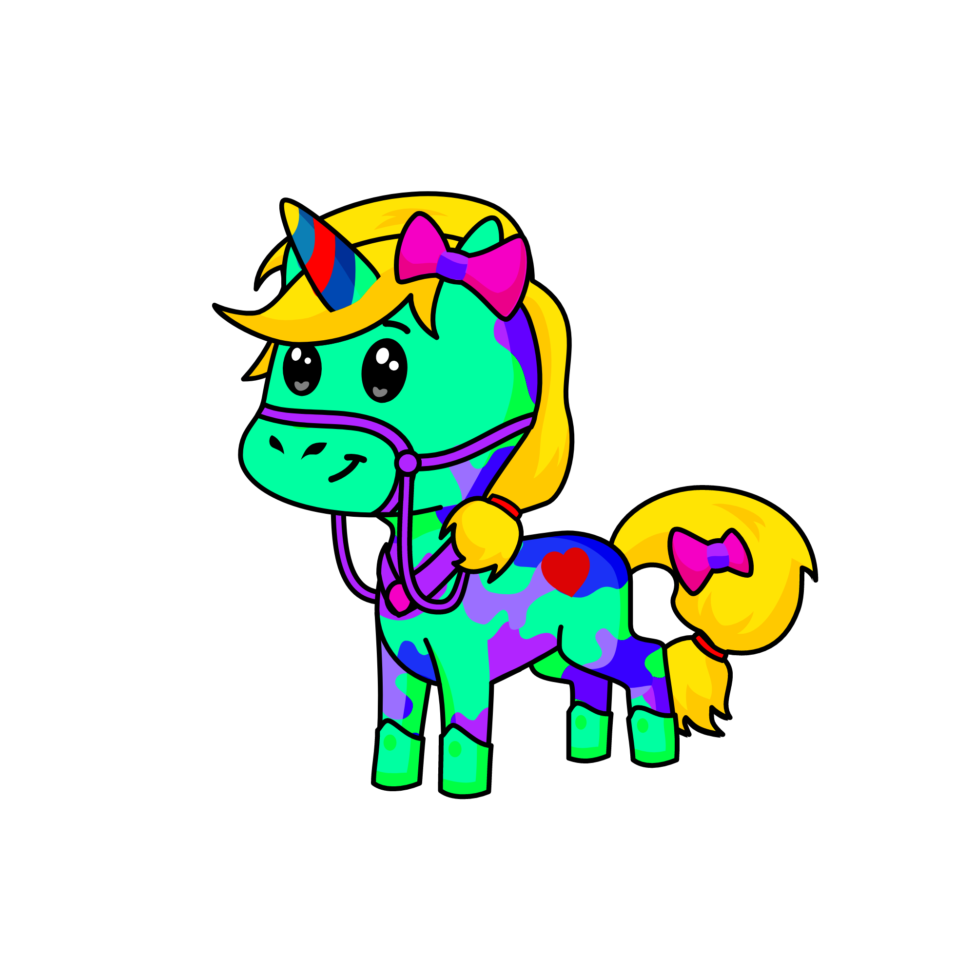 Dollface, the unicorn
