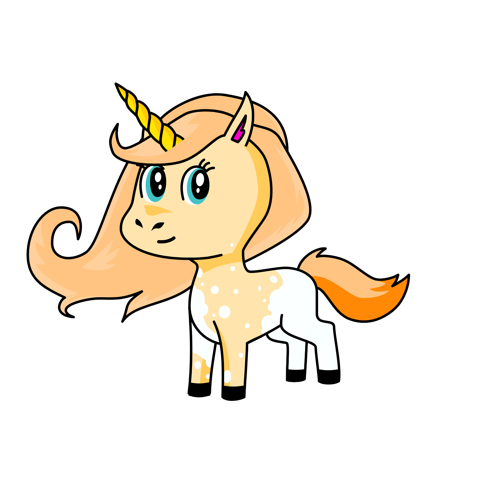 Poppy, the unicorn