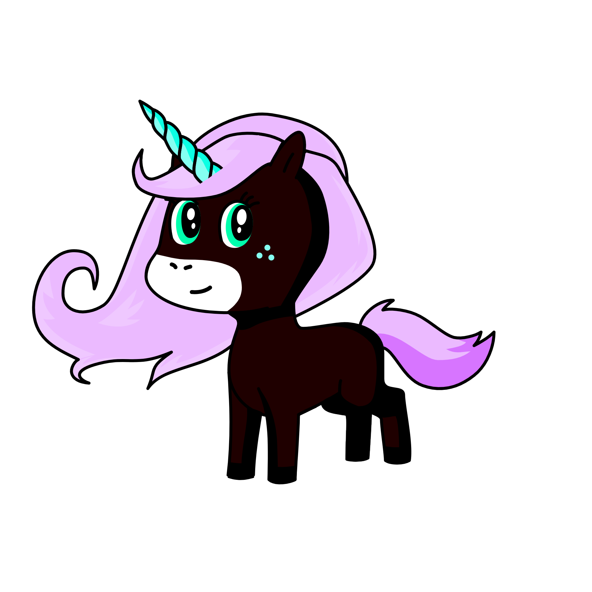 blak, the unicorn