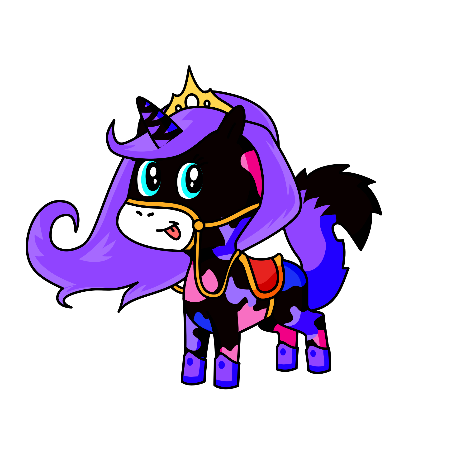 Luna, the unicorn