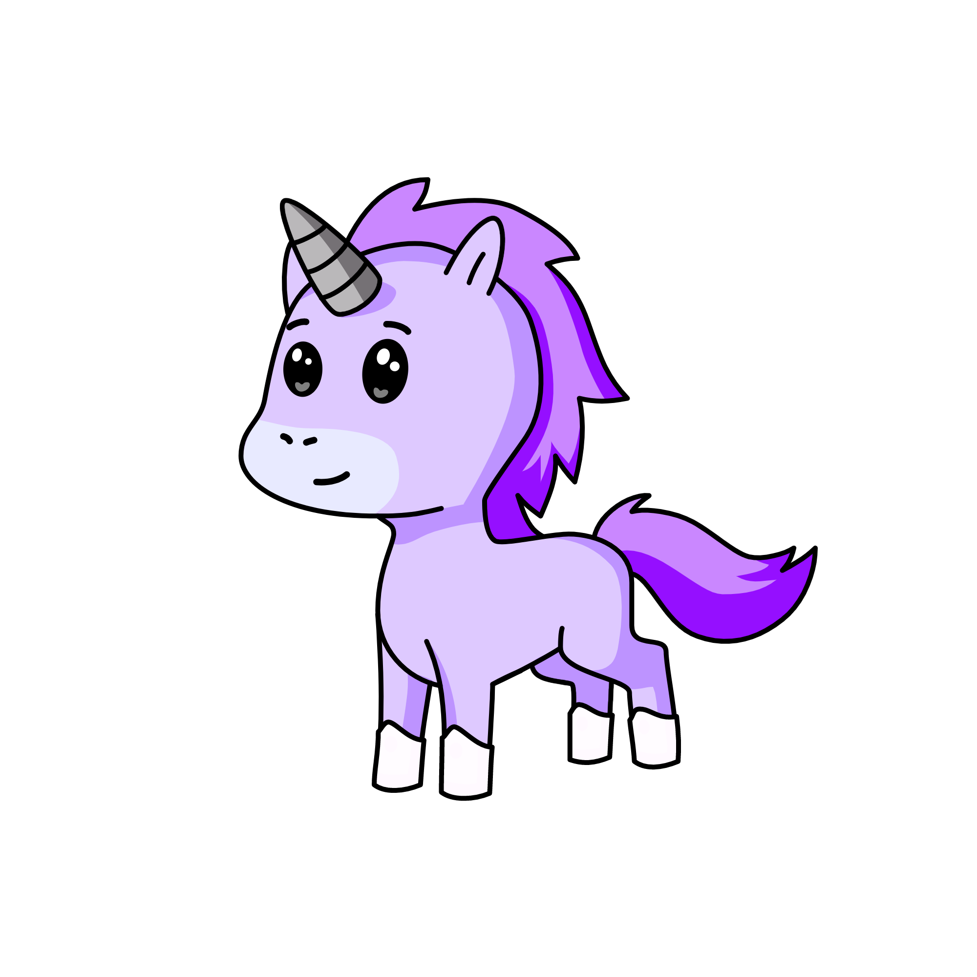 Lilac, the unicorn