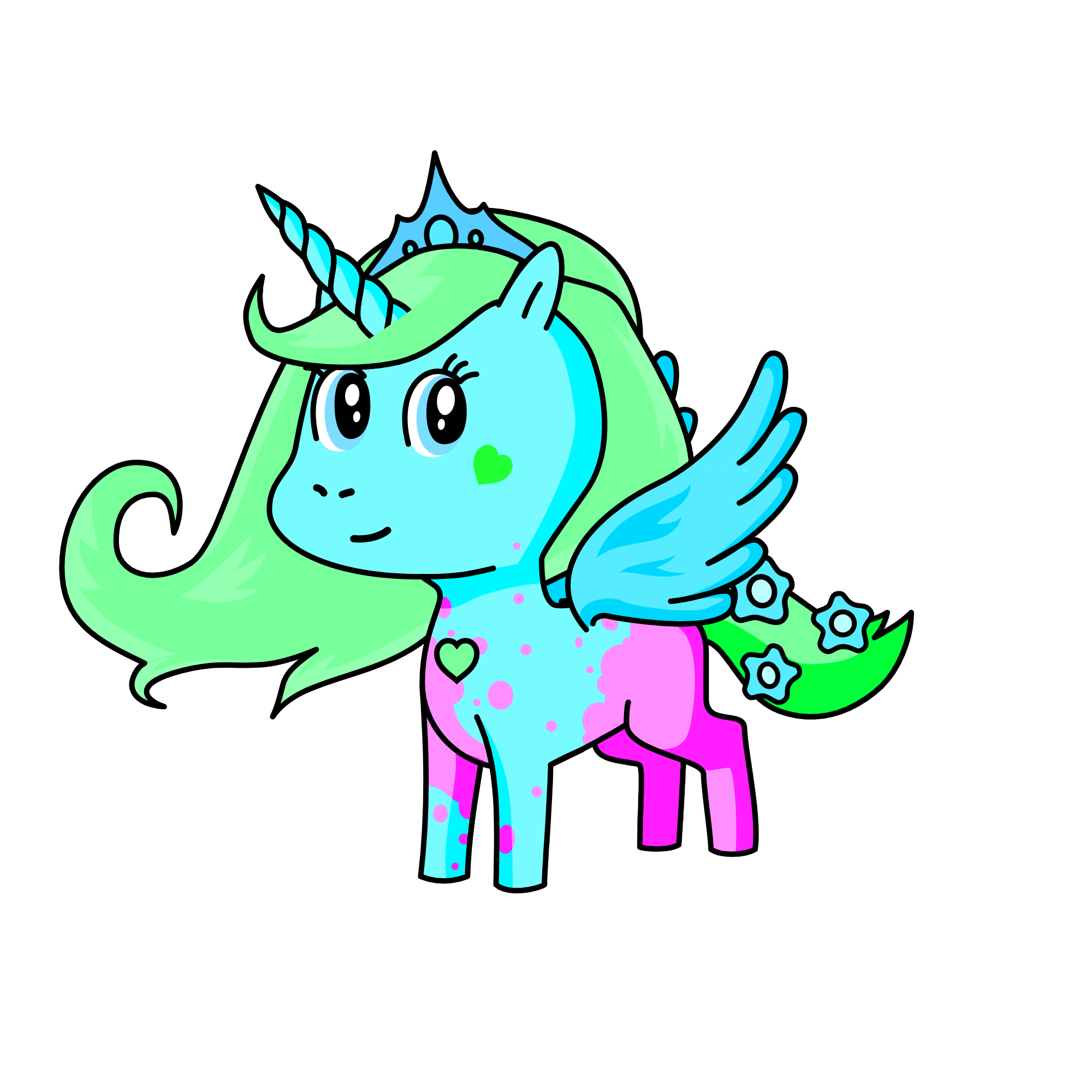 Butterfly, the unicorn