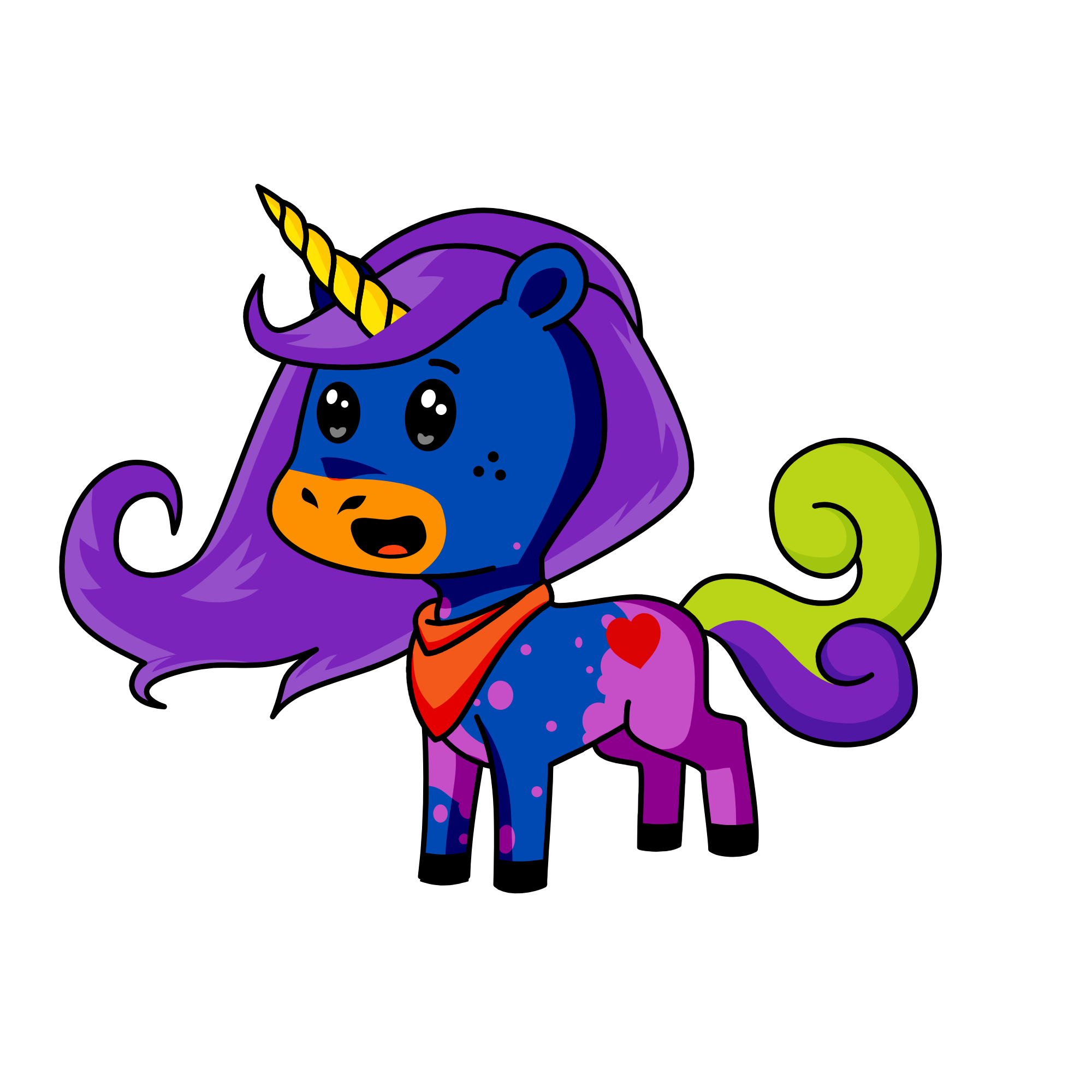 hay, the unicorn