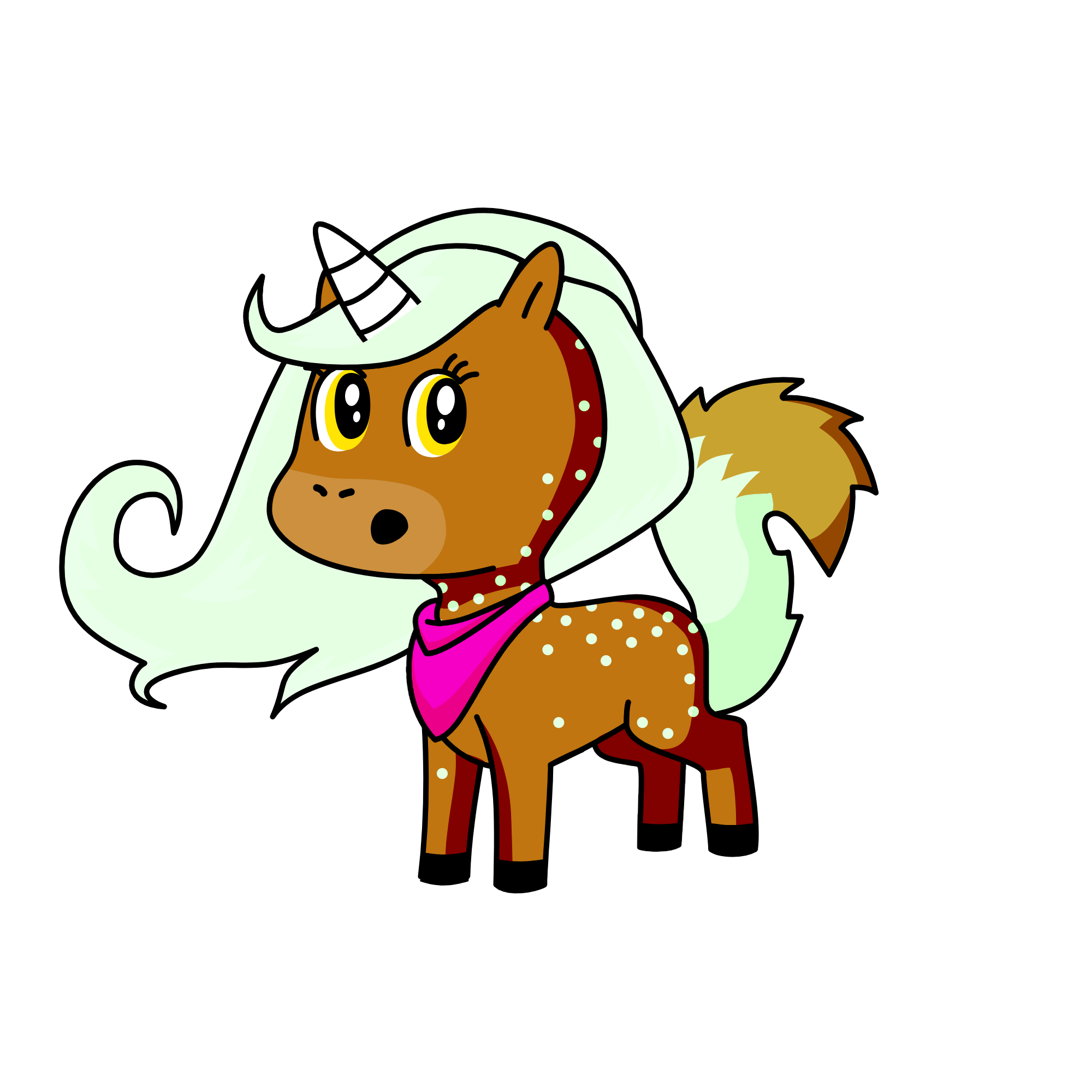 Galaxy, the unicorn