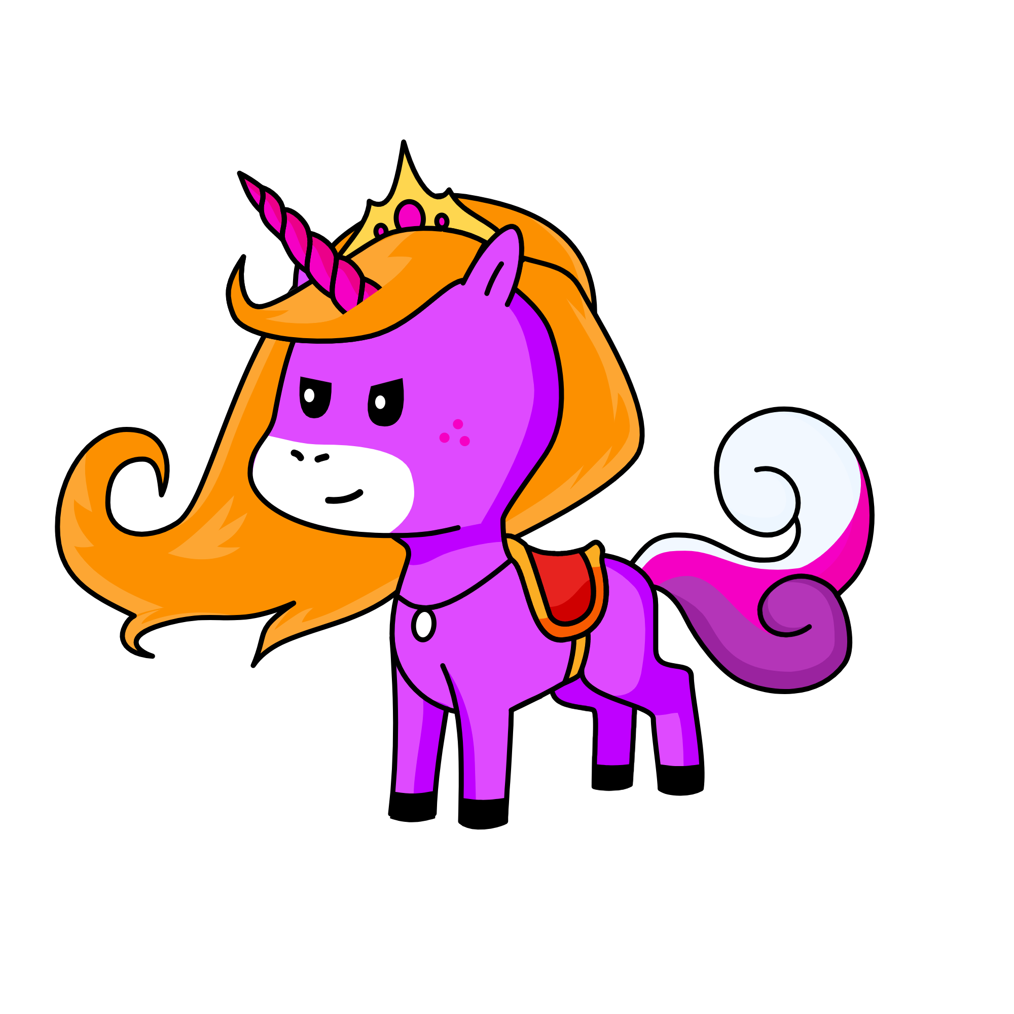 Princess Anna, the unicorn
