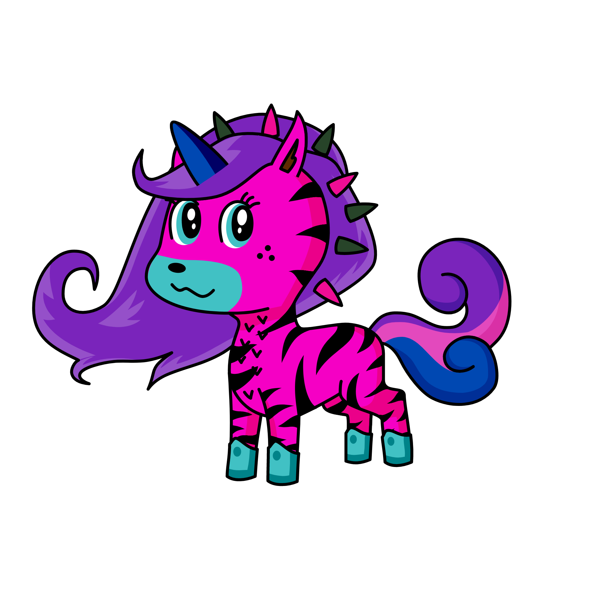 elle, the unicorn