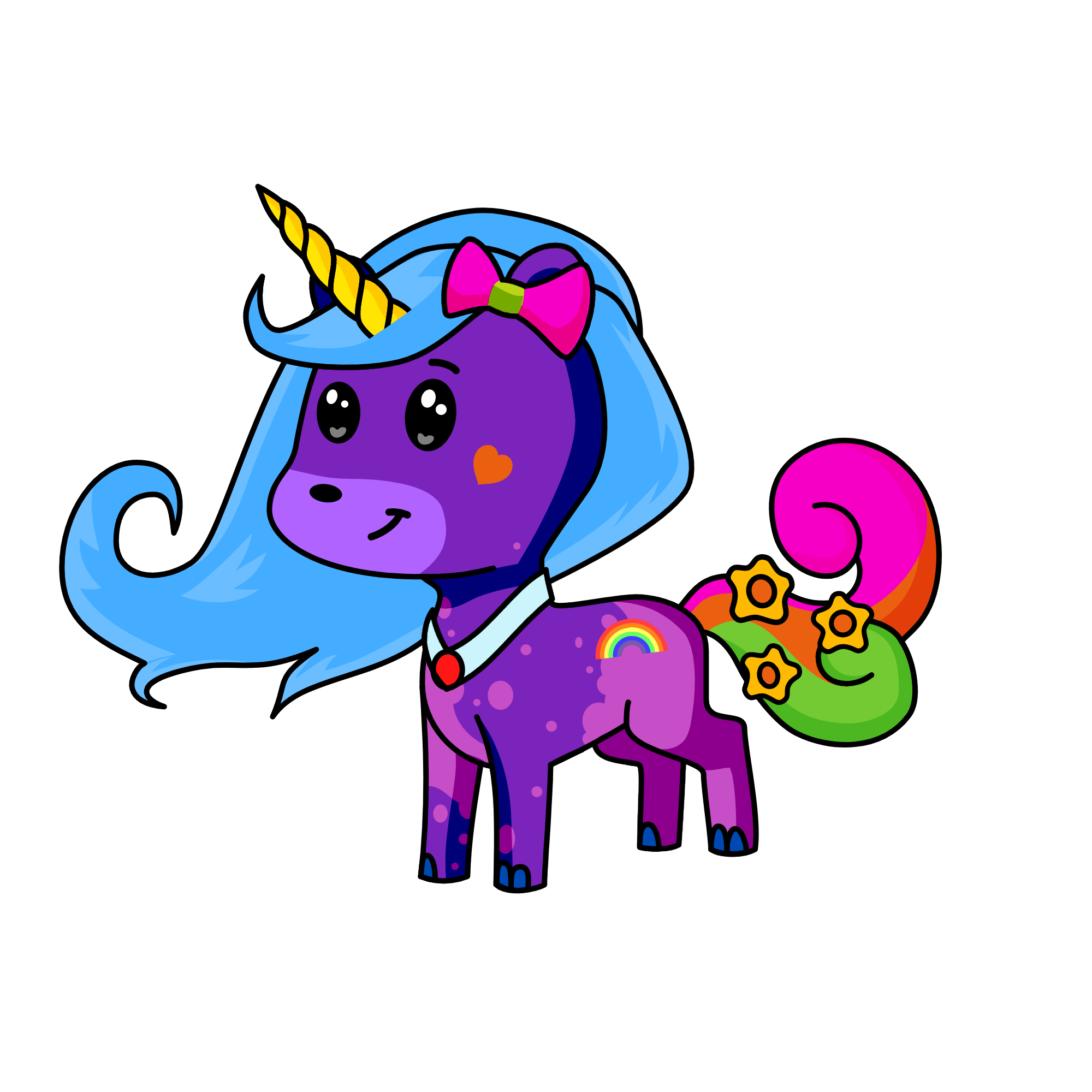 COCO, the unicorn