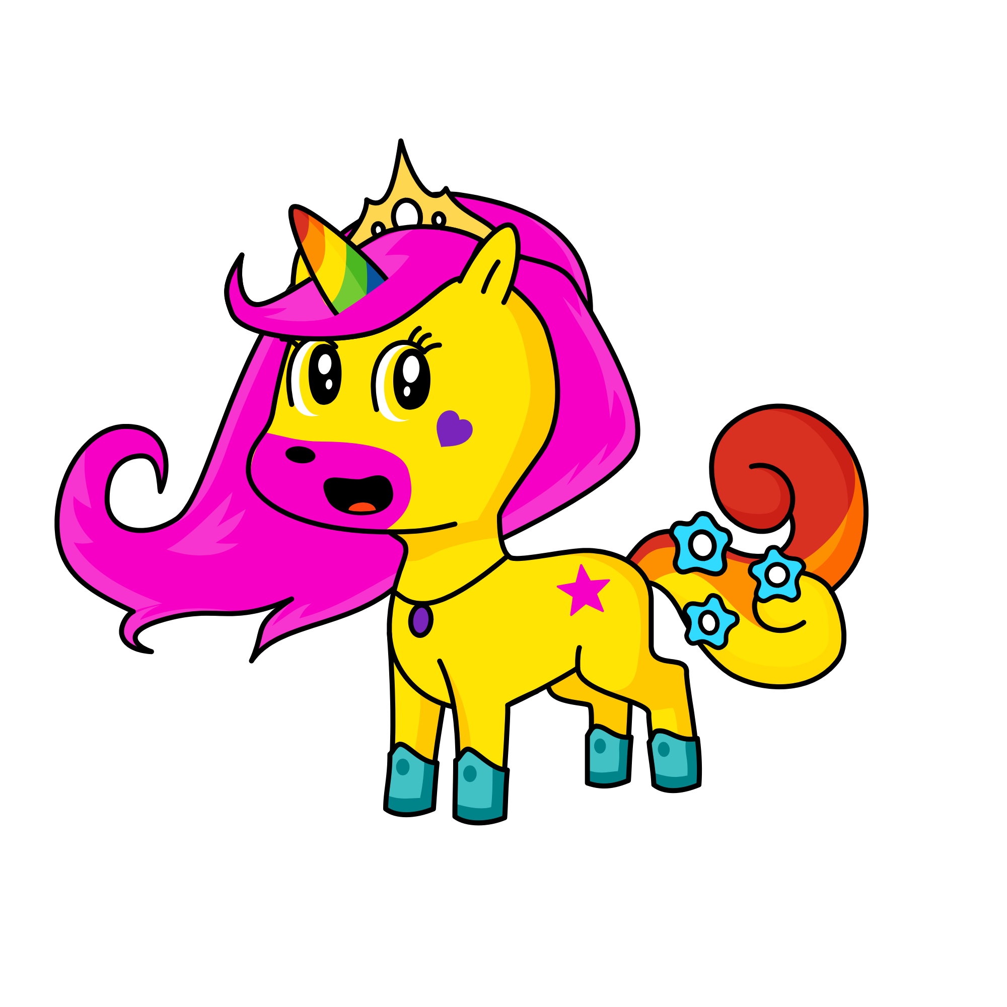 Sope, the unicorn