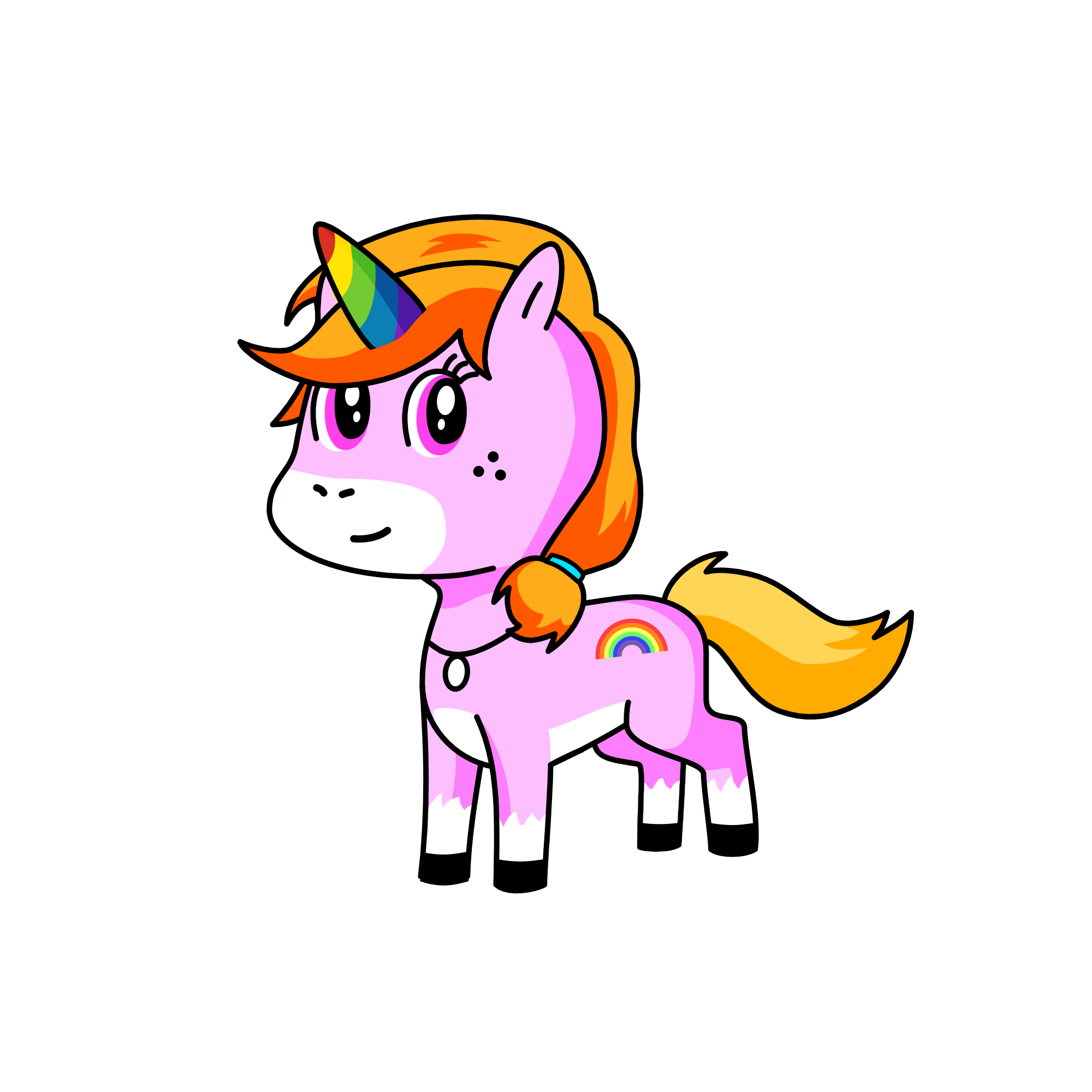 Cutty unicorn 🦄, the unicorn