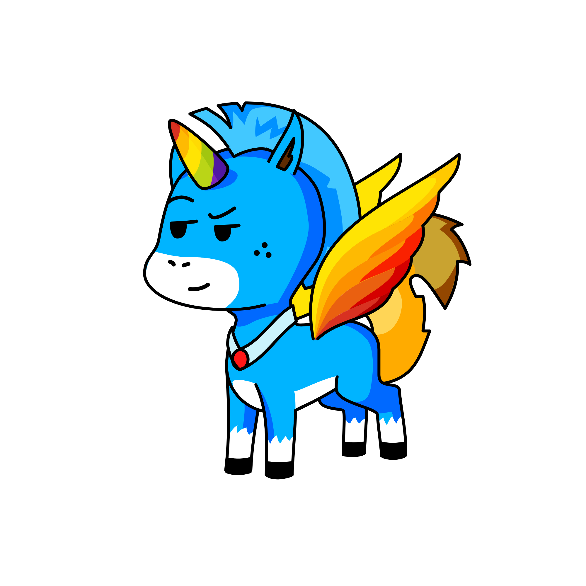 محمد, the unicorn